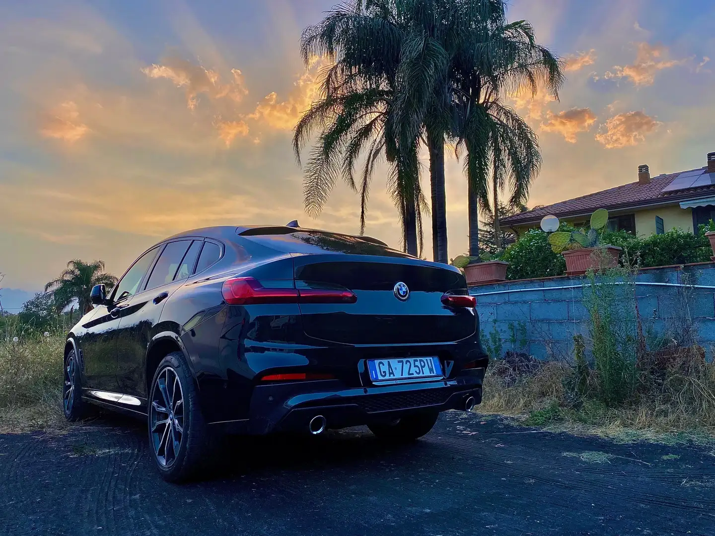 BMW X4 X4 G02 2018 xdrive20d Msport auto my19 Blu/Azzurro - 2