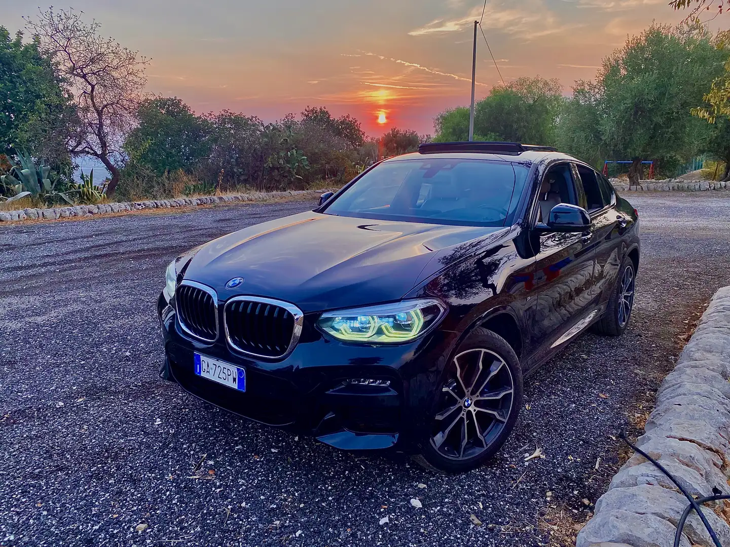 BMW X4 X4 G02 2018 xdrive20d Msport auto my19 Blu/Azzurro - 1