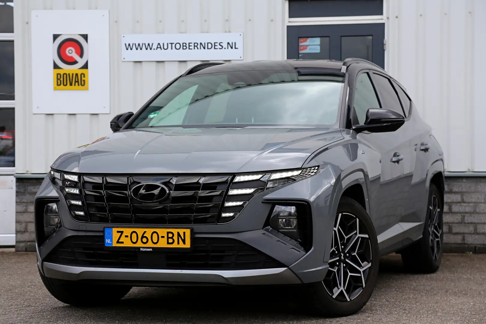 Hyundai TUCSON 1.6 T-GDI PHEV Plug in hybride N Line 4WD*Fabrieks Grijs - 1