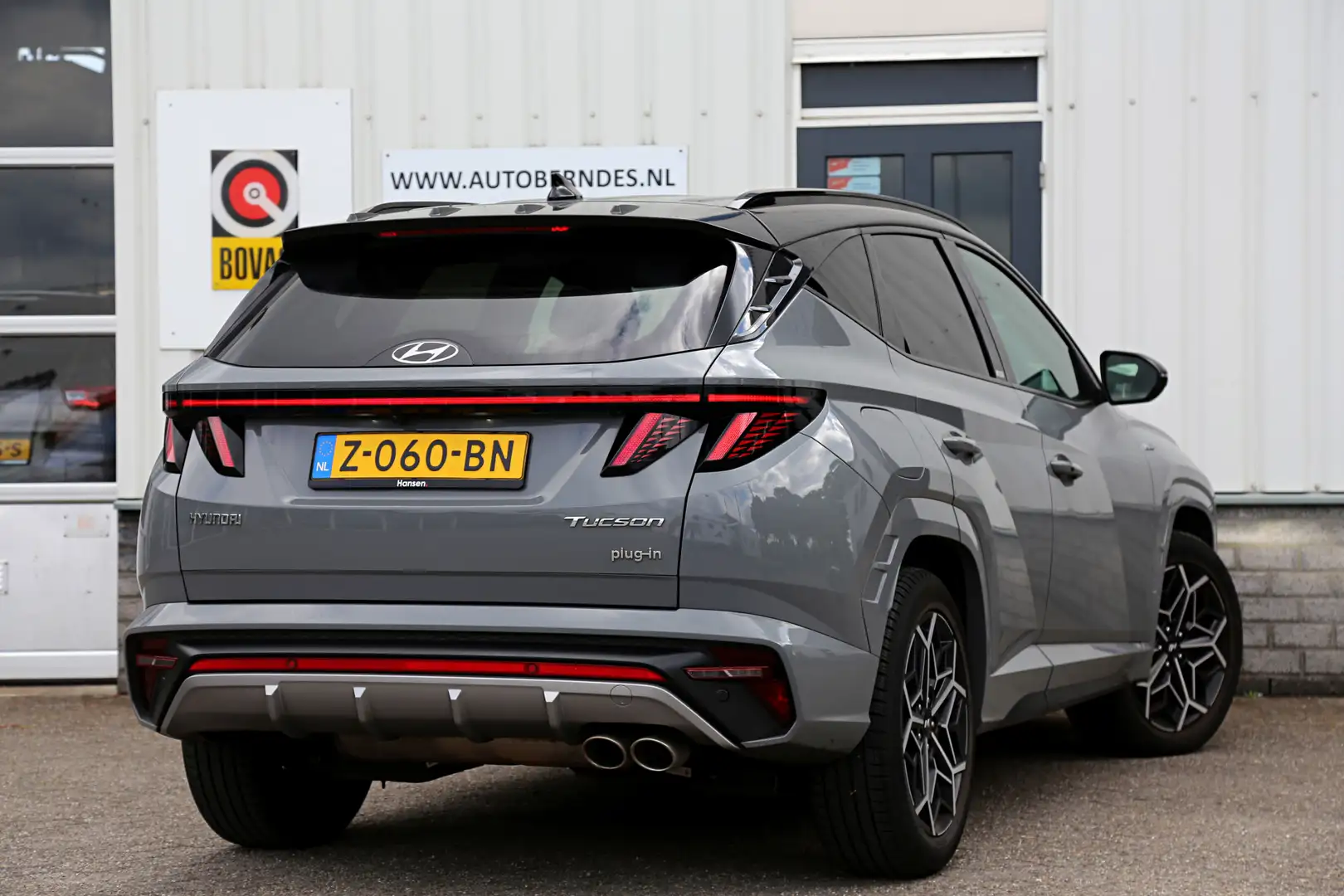 Hyundai TUCSON 1.6 T-GDI PHEV Plug in hybride N Line 4WD*Fabrieks Grijs - 2
