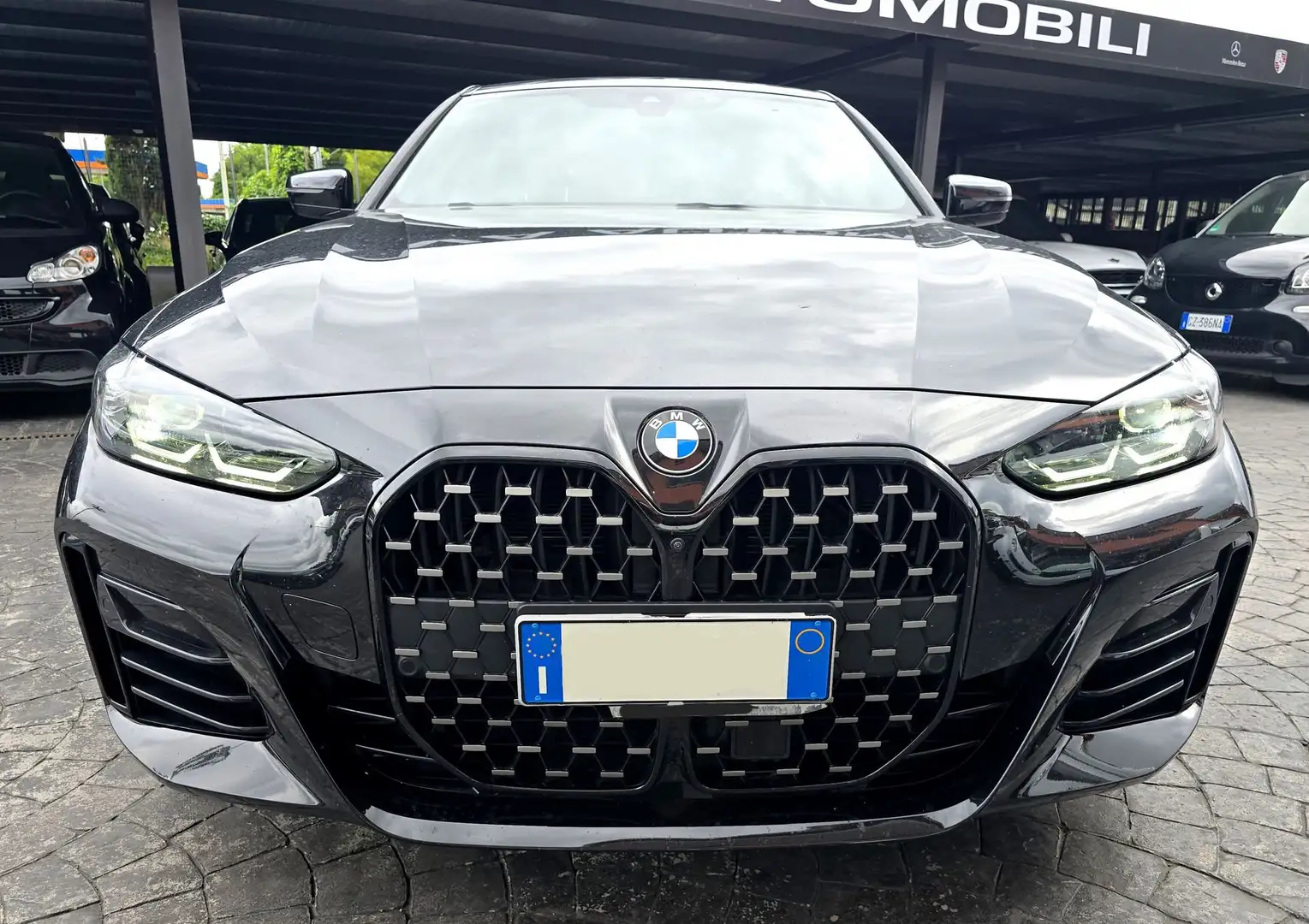 BMW 420 M-SPORT BLACK UNIPRO! Nero - 2