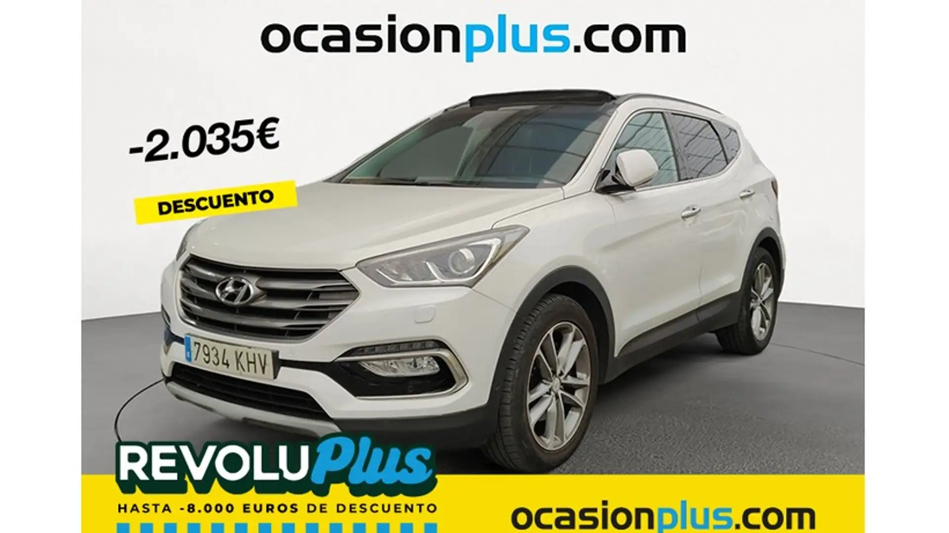 Hyundai SANTA FE 2.2CRDi 4x4 Style Safe 7s Aut. Blanco - 1