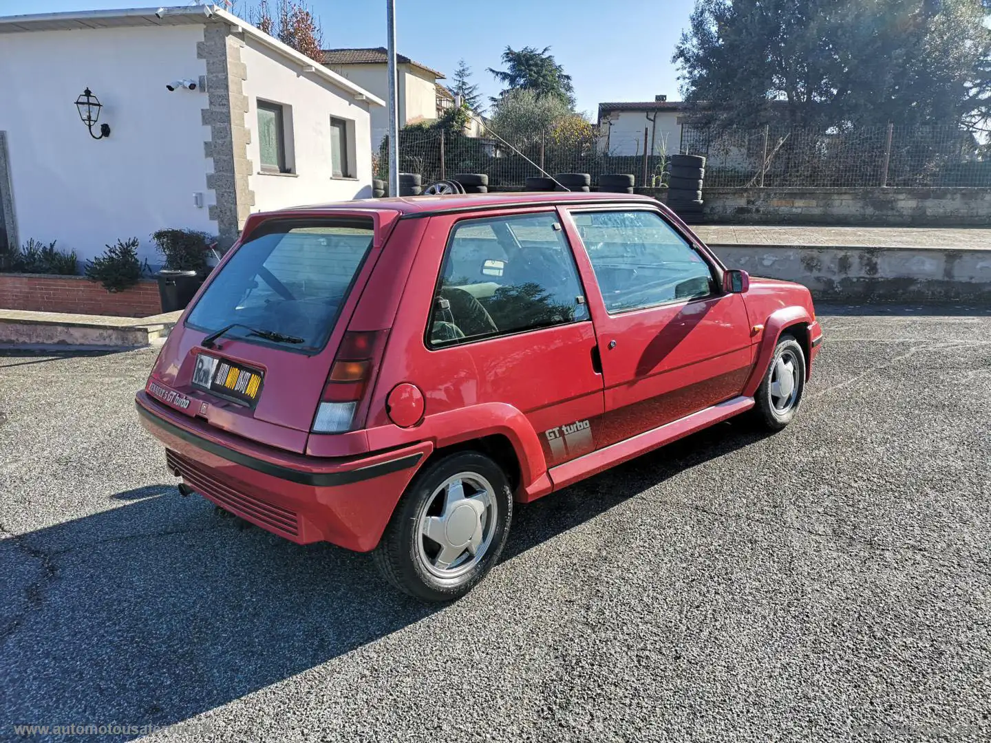 Renault R 5 1.4 turbo GT RATE AUTO MOTO SCOOTER Rouge - 2