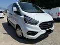 Ford Transit Custom 280 2.0 EcoBlue Hybrid 130 PC Furgone Tr Blanc - thumbnail 1