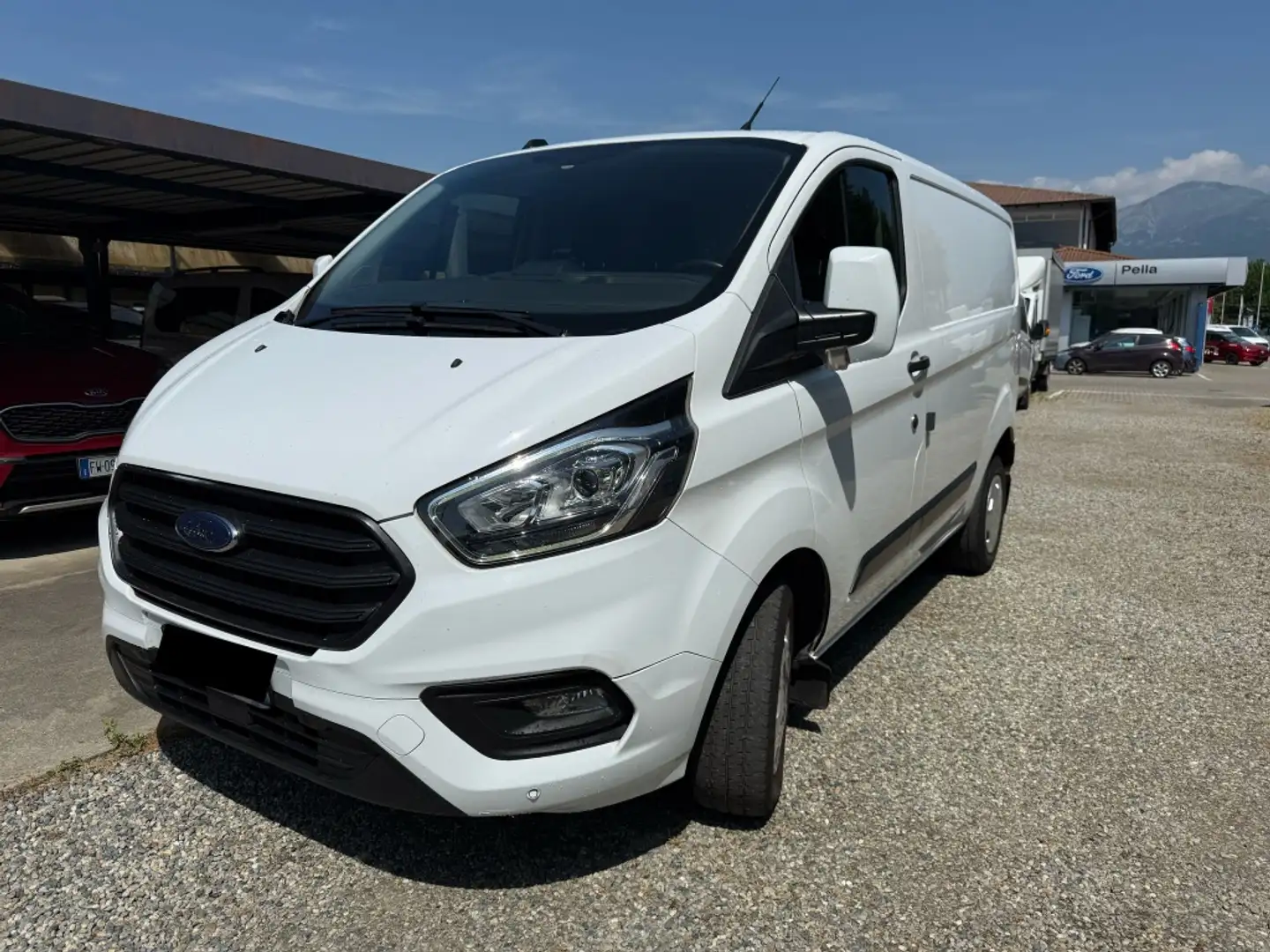 Ford Transit Custom 280 2.0 EcoBlue Hybrid 130 PC Furgone Tr Blanc - 2