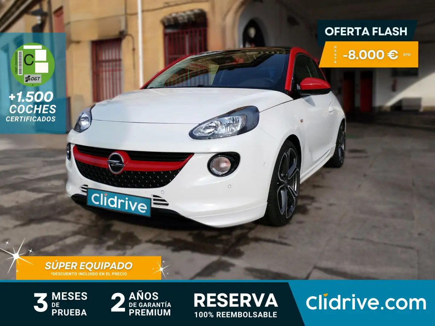 Opel Adam 1.4 NEH S&S S Blanco - 1