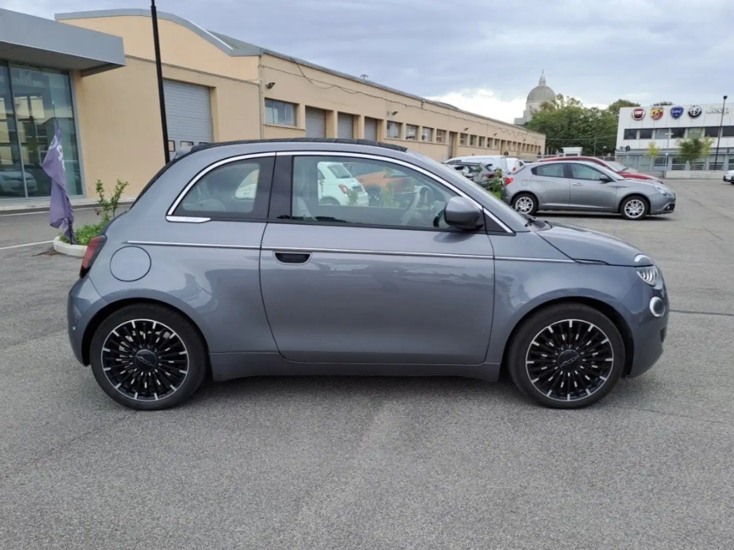 Fiat 500C Elettrica La Prima Grigio - 2