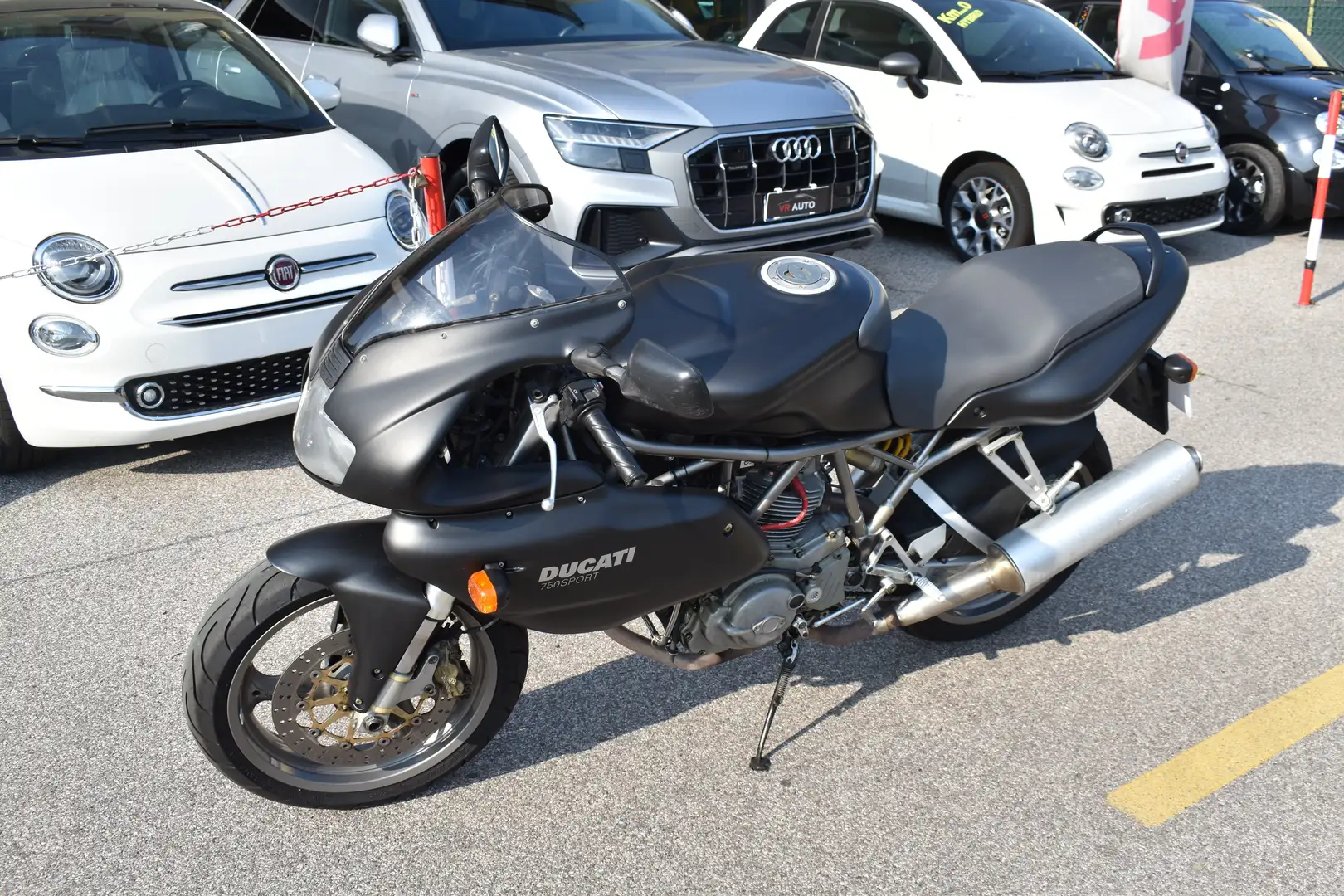 Ducati 750 Sport DESMODUE i.e. (POTENZIATA)- RESTAURATA/ PERFETTA Fekete - 2