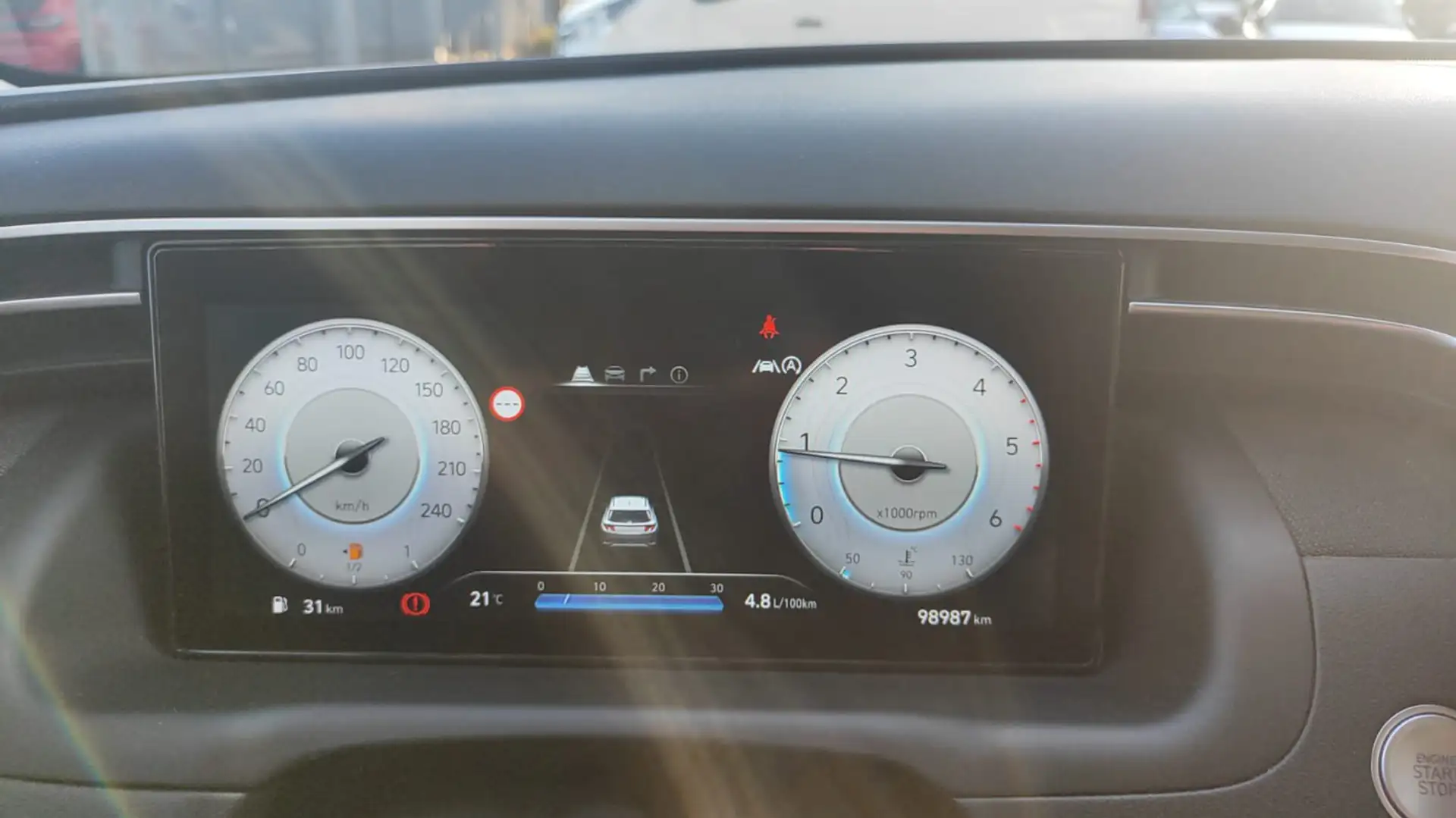 Hyundai TUCSON 1.6 CRDI Xline Bianco - 2