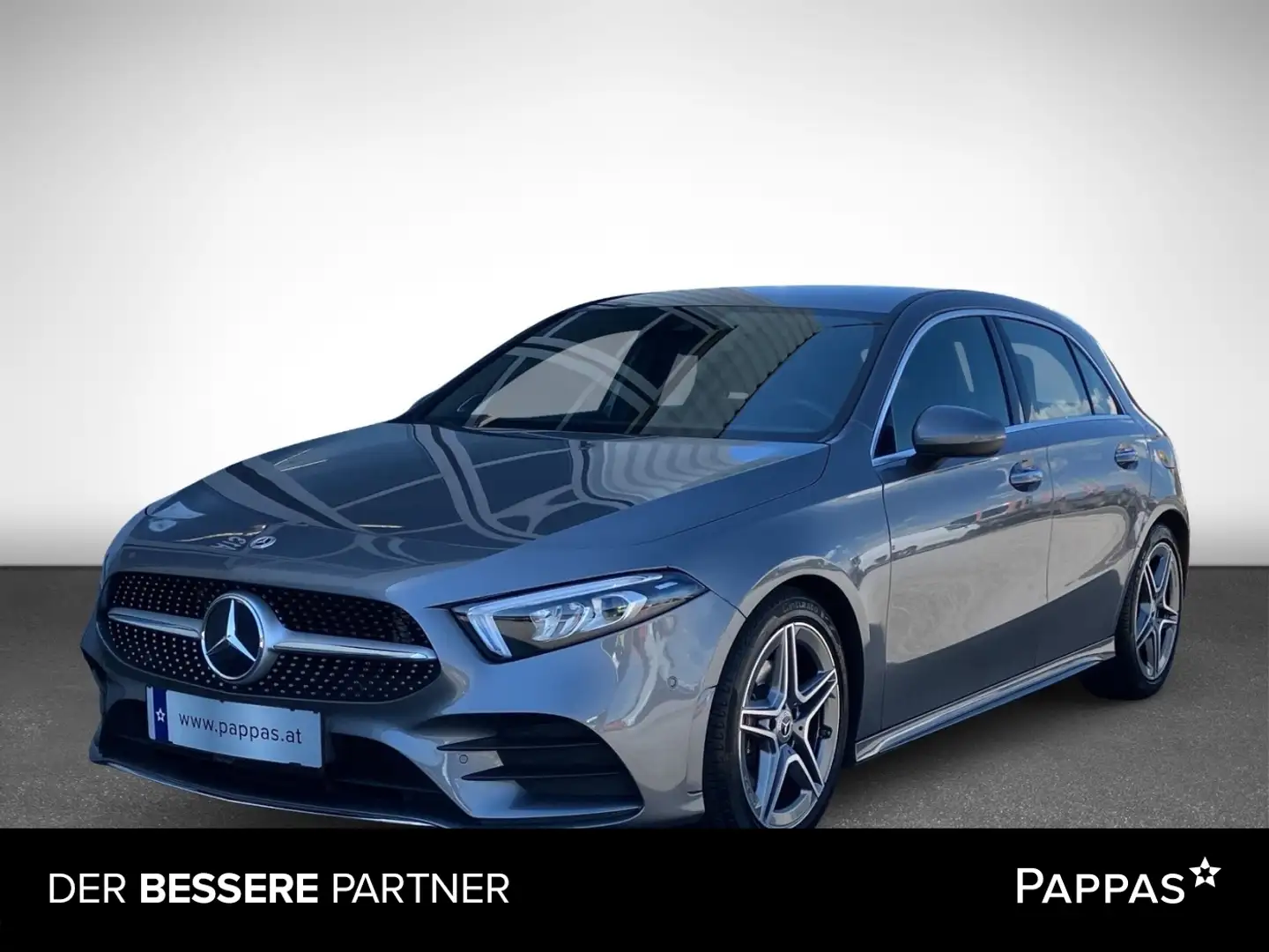 Mercedes-Benz A 200 Kompaktlimousine PTS Cam Navi AUT Wide LED Grau - 1