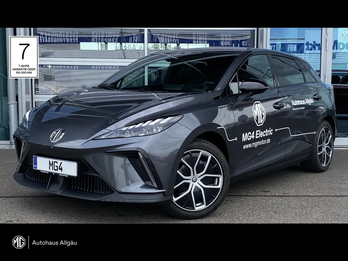 MG MG4 MG4 Luxury 64 kW LED+360°Kam+ACC+Klim+CarPlay+SHZ Grijs - 1