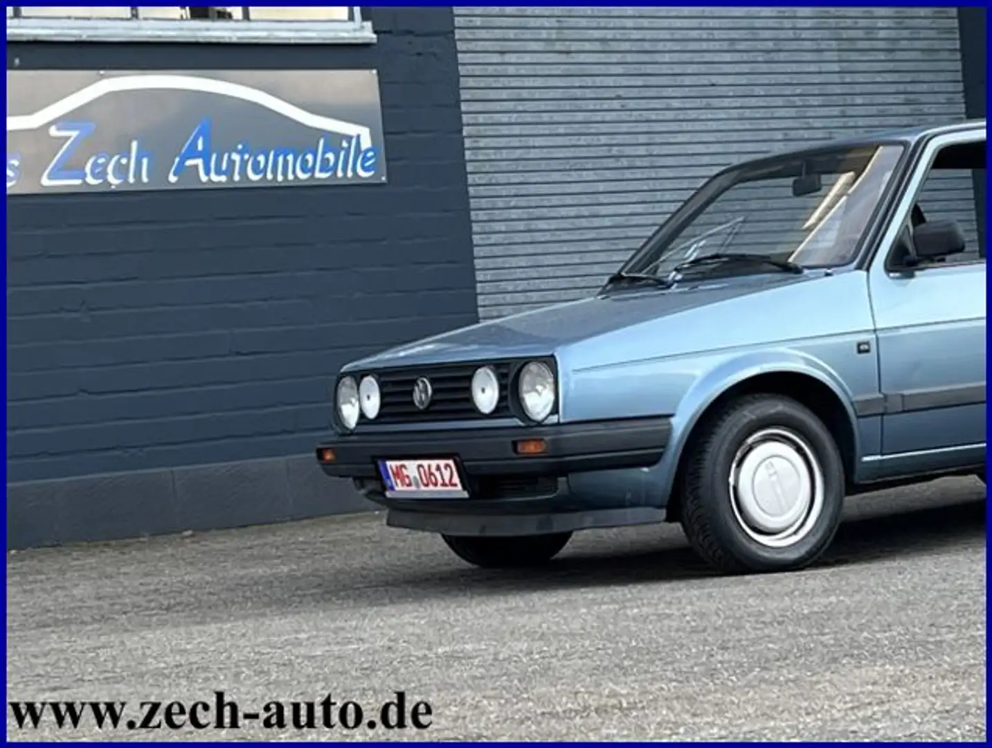 Volkswagen Golf 2 1,6 TD *H-Kennzeichen *Zahnriemen neu * Bleu - 2