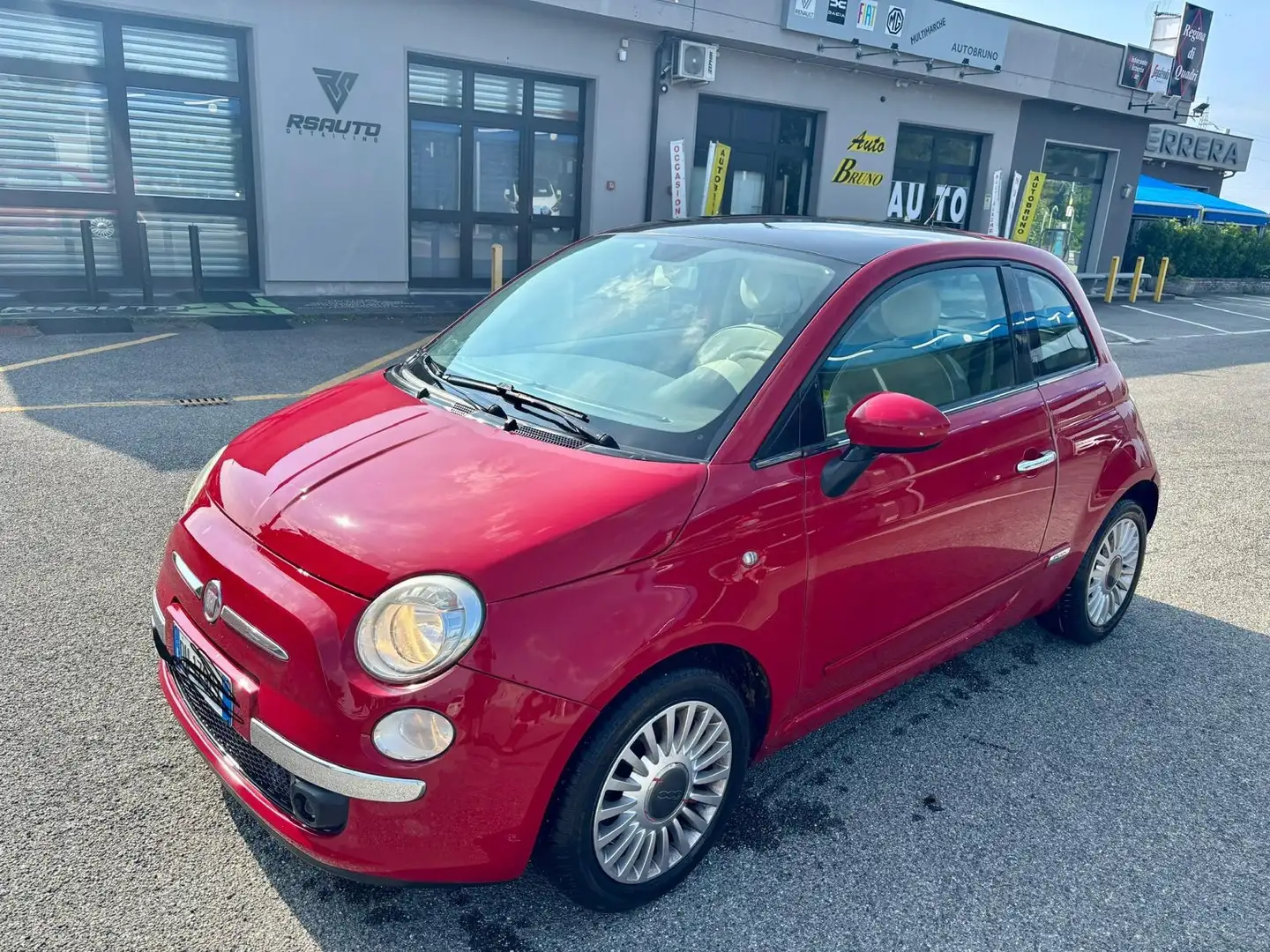 Fiat 500 500 III 1.2 Lounge 69cv Rosso - 1