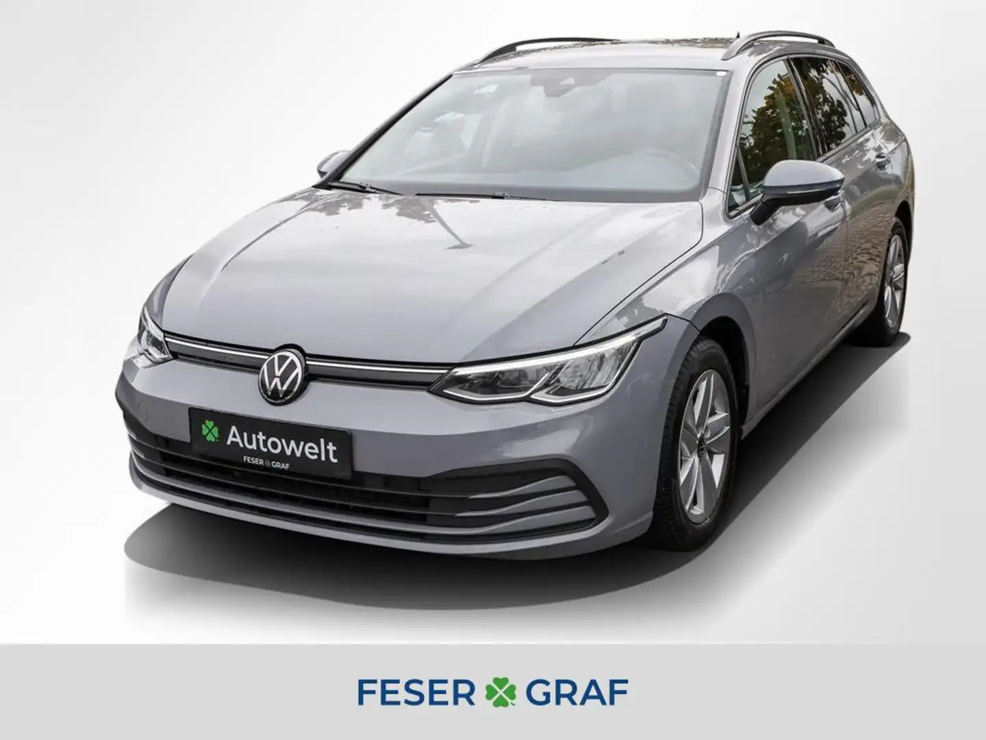 Volkswagen Golf 8 Var. 2.0 TDI Life ACC LED Navi RüKa Sitzh. Grau - 1