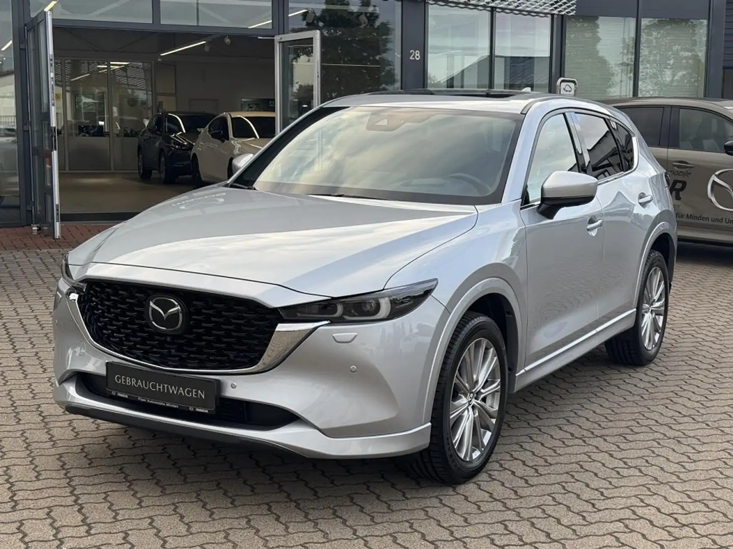 Mazda CX-5 SKYACTIV-D 184 SPORTSLINEPLUS GSD Argent - 1