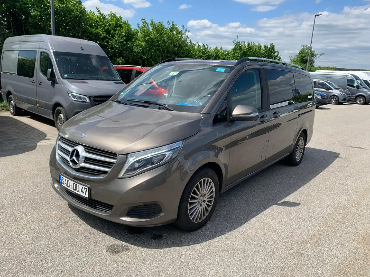 Mercedes-Benz V 220 d EDITION nur an Gewerbe 2xKlima Standheizun Gris - 1