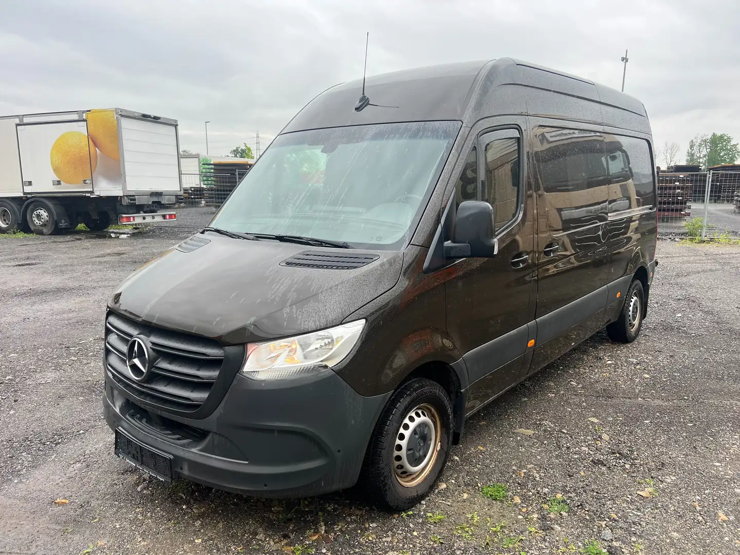 Mercedes-Benz SPRINTER*314*KASTEN*KLIMA*STANDHEIZUNG*TOTWINKEL Marrone - 1