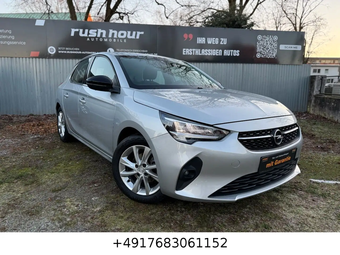 Opel Corsa Elegance*SHZ*NAVI*PDC*1.HAND*MwSt. Argento - 1