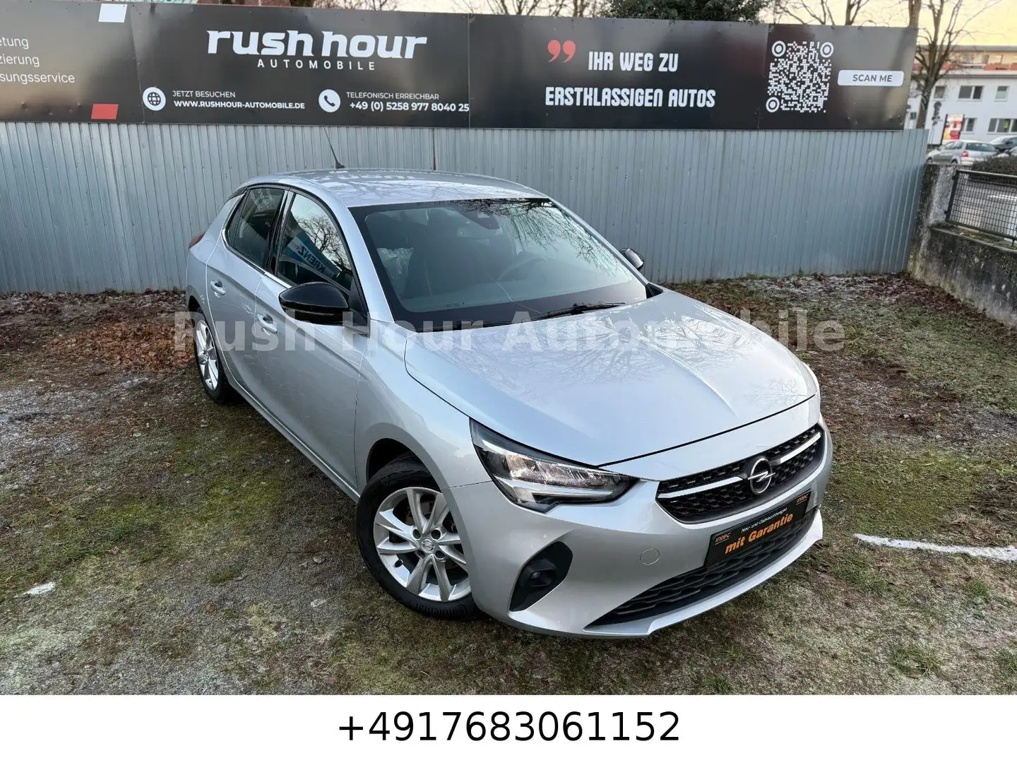 Opel Corsa Elegance*SHZ*NAVI*PDC*1.HAND*MwSt. Argento - 2