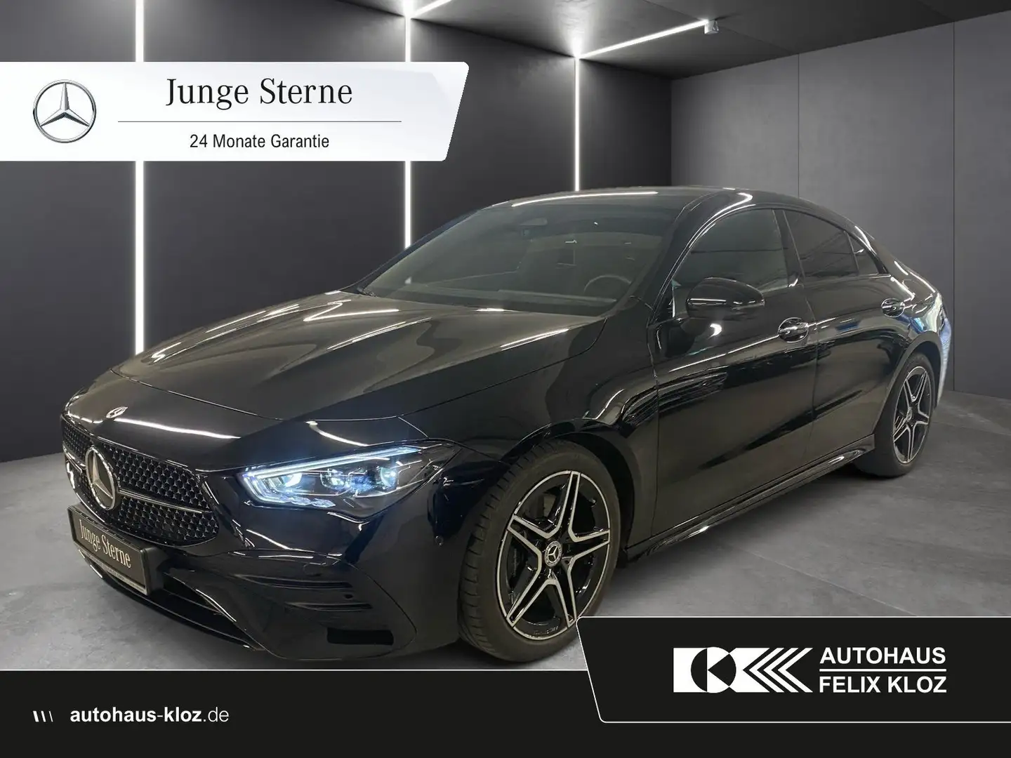 Mercedes-Benz CLA 200 AMG Plus*STDHZG*Distr*Pano*Night*HUD*360 Schwarz - 1