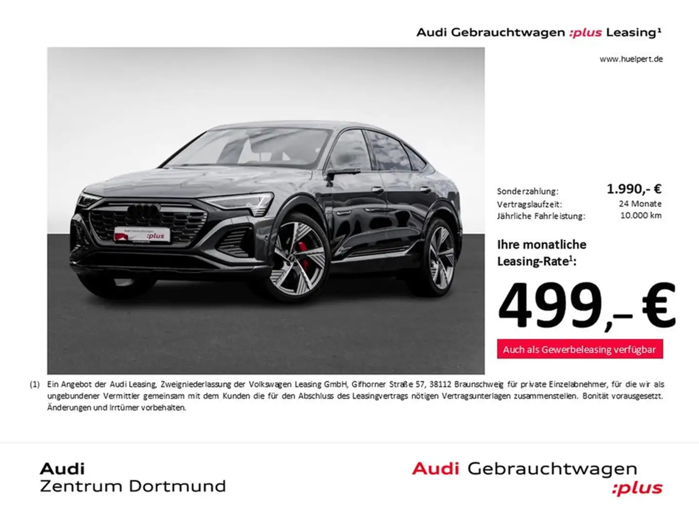 Audi Q8 e-tron Sportback 55 quattro S LINE CARBON AHK Сірий - 1