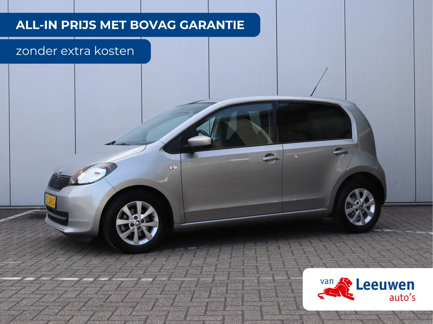 Skoda Citigo 1.0 Greentech Fresh | Trekhaak | Parkeersensoren | Grijs - 1