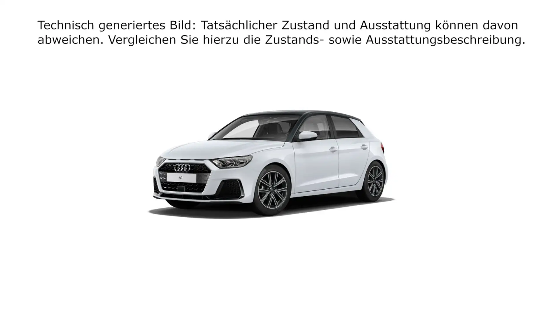 Audi A1 25 TFSI advanced Weiß - 2