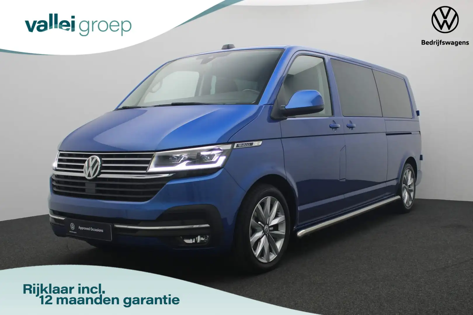 Volkswagen T6.1 Transporter 2.0 TDI 150PK DSG L2H1 30 DC Bulli | Trekhaak | Sc Blauw - 1