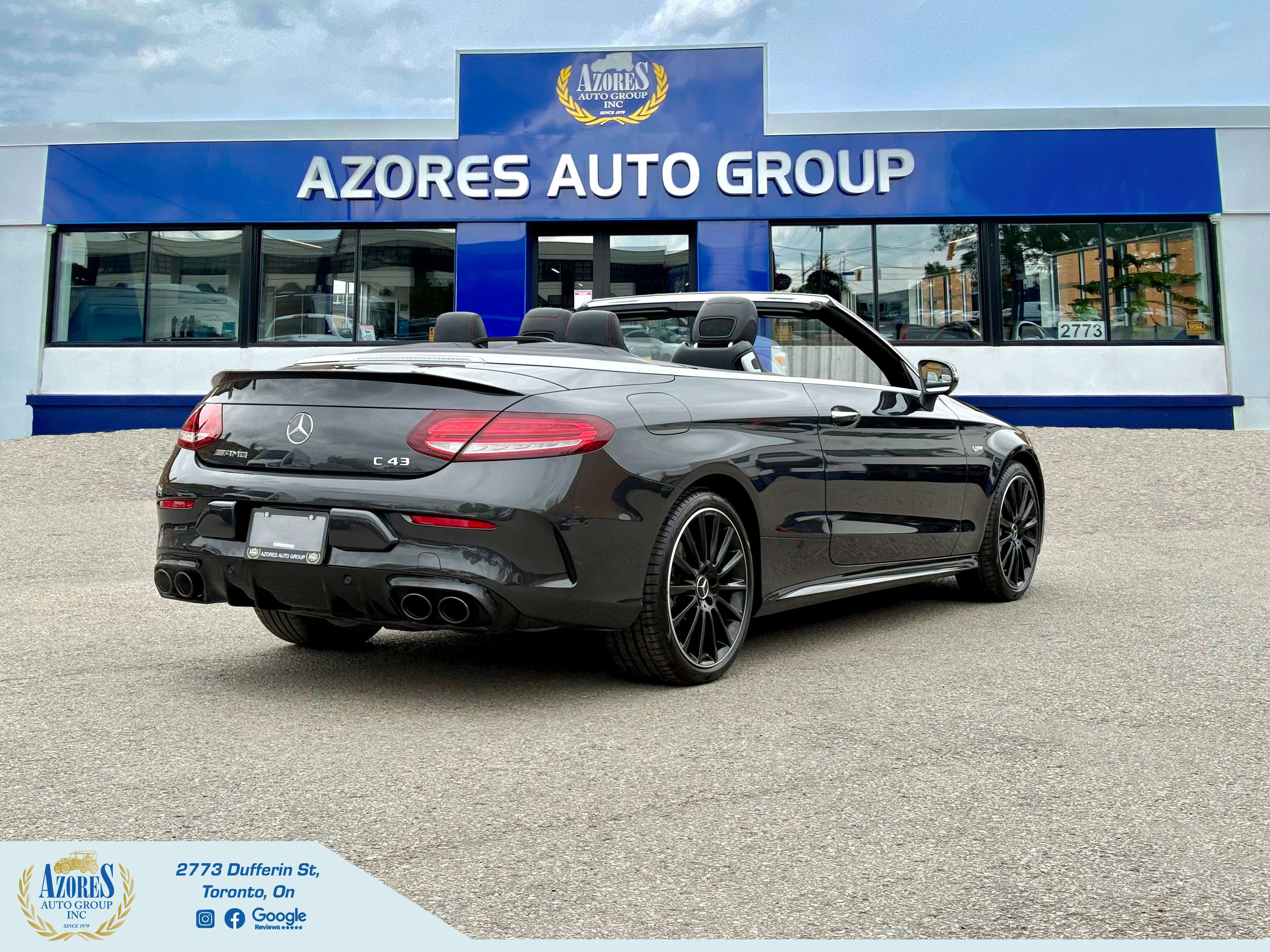 2022 Mercedes-Benz C-Class C43 AMG|Cabriolet|4Matic AWD|Fully Loaded|Warranty — снимка 1