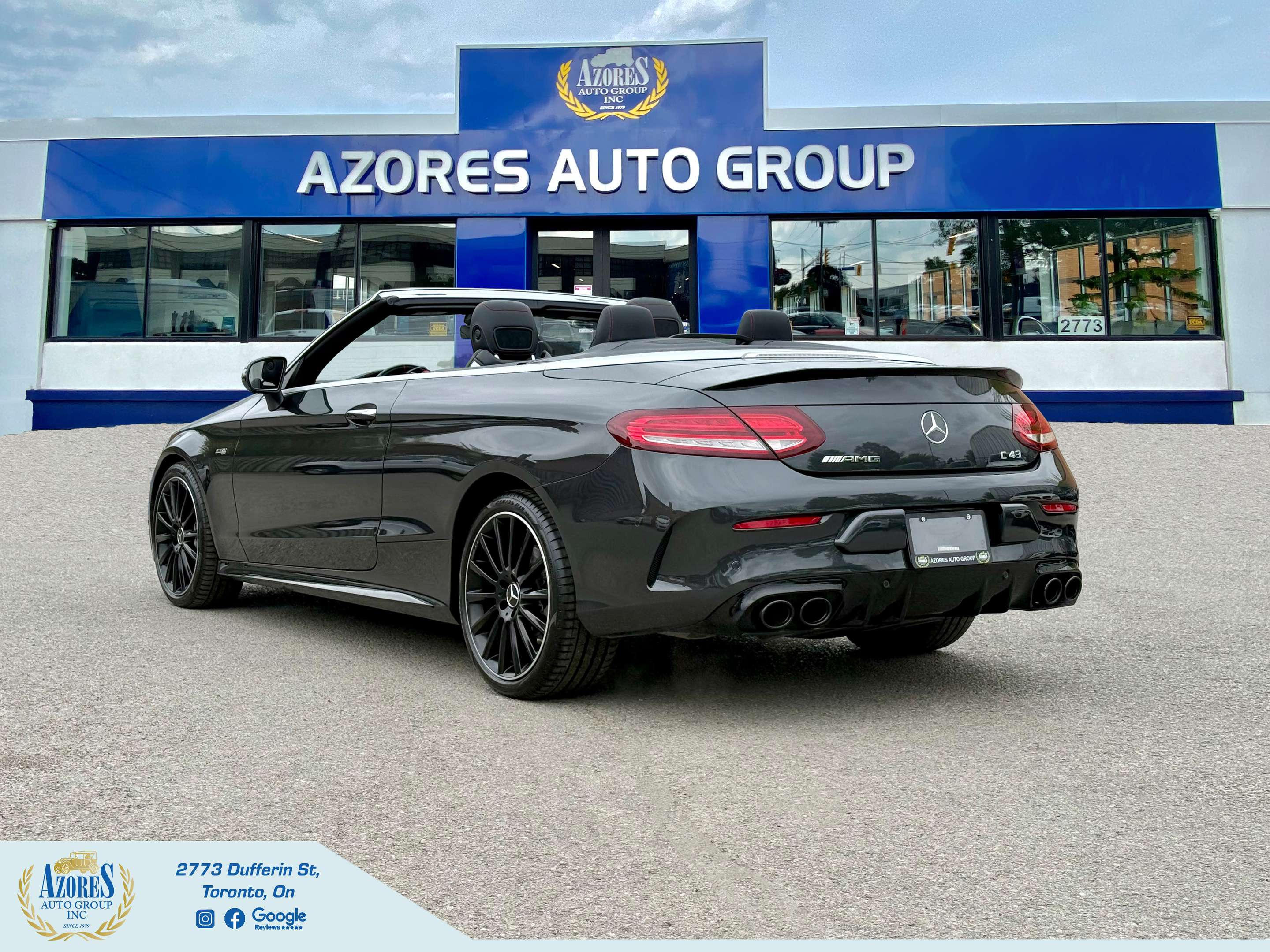 2022 Mercedes-Benz C-Class C43 AMG|Cabriolet|4Matic AWD|Fully Loaded|Warranty — снимка 1