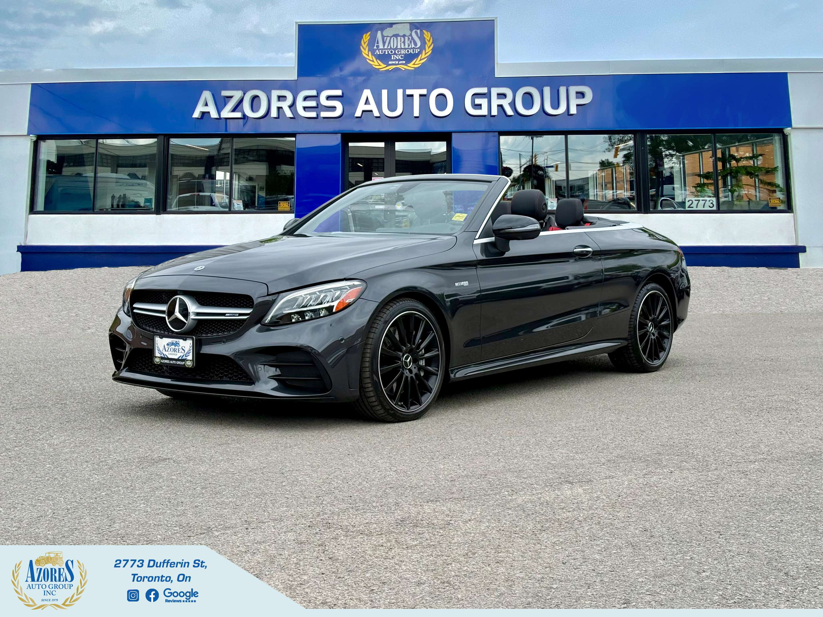2022 Mercedes-Benz C-Class C43 AMG|Cabriolet|4Matic AWD|Fully Loaded|Warranty — снимка 1