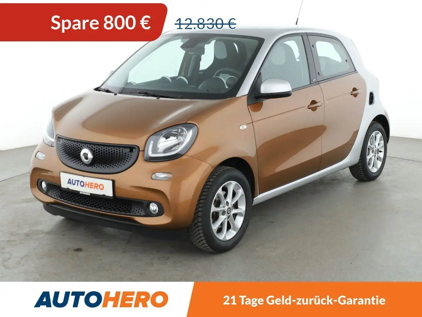 smart forFour 1.0 Basis passion Aut.*TEMPO*PDC*SHZ*LIM* Grau - 1