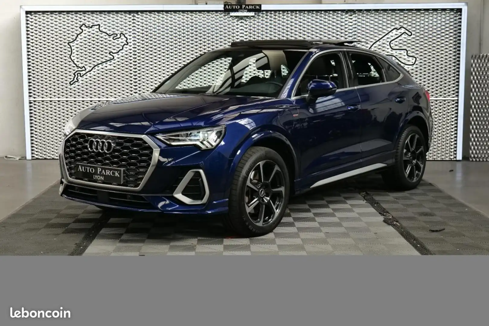 Audi Q3 45 TFSIe 245CH BVA S line 590-MOIS 1°MAIN FRANCAIS TVA RECUPERABLE KEY LESS G... Azul - 1