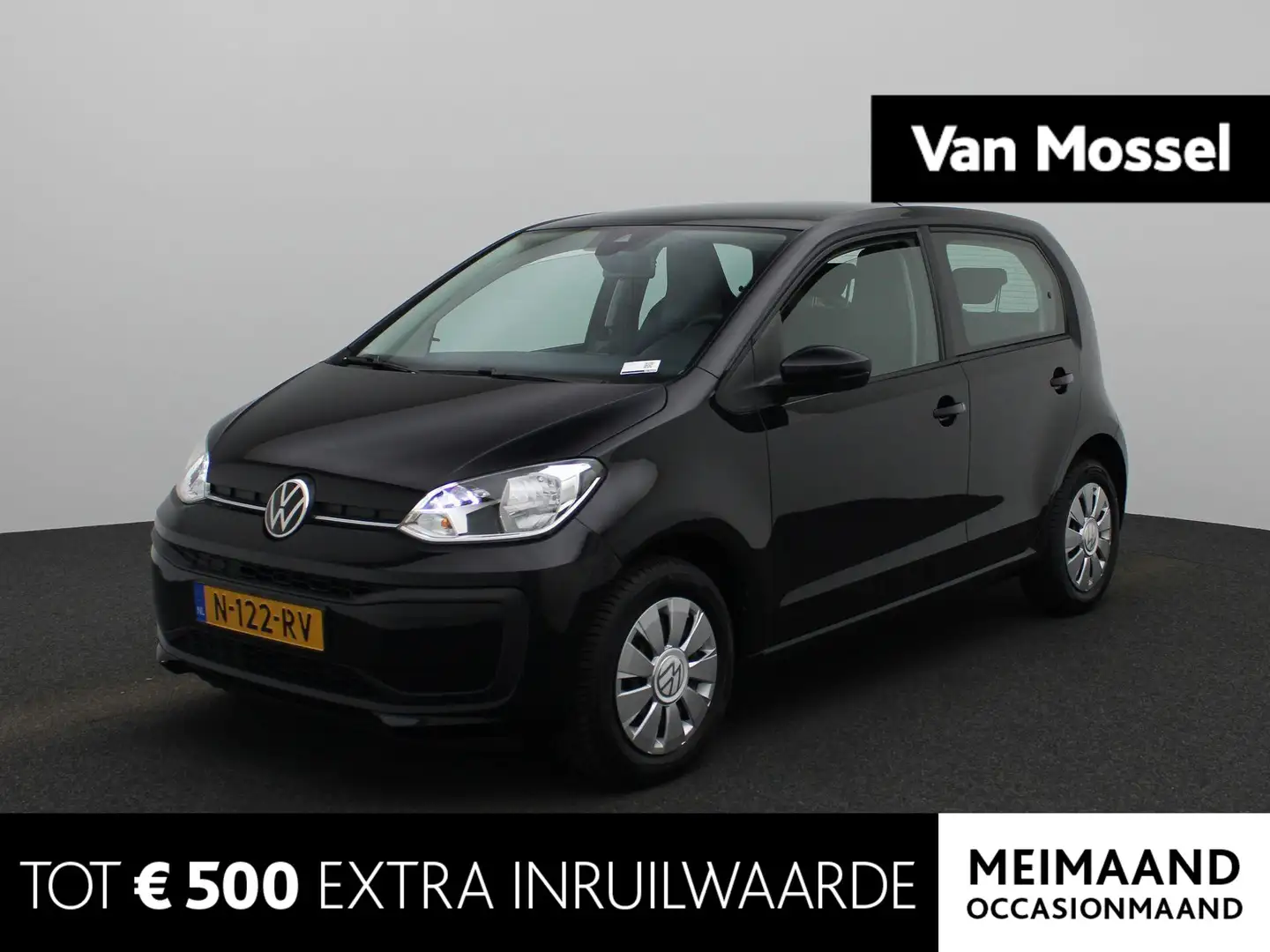 Volkswagen up! 1.0 Volkswagen Up! | Airco | Bluetooth | DAB Radio Zwart - 1