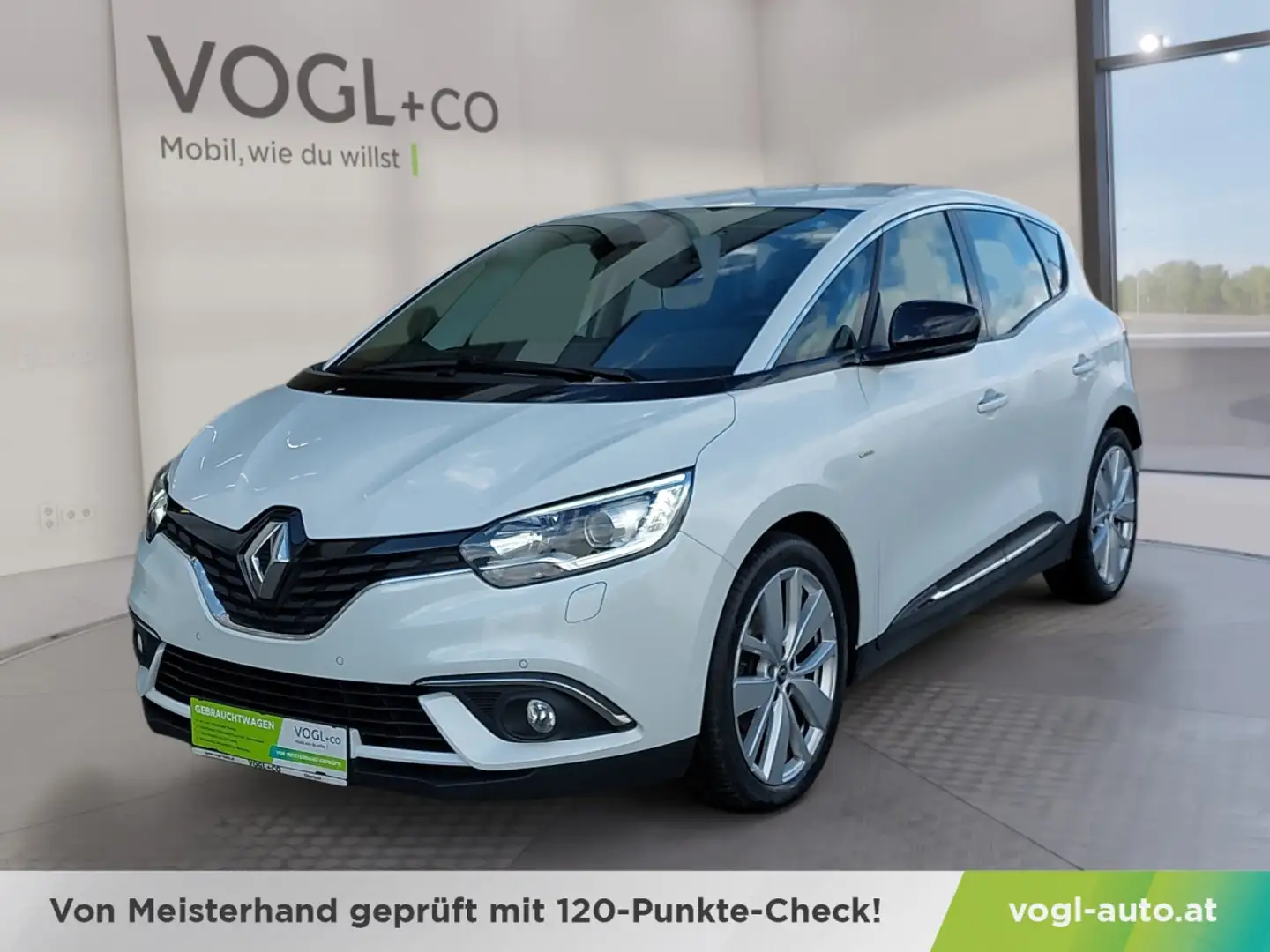 Renault Scenic Limited blue dCi 120 Diesel Blanc - 1