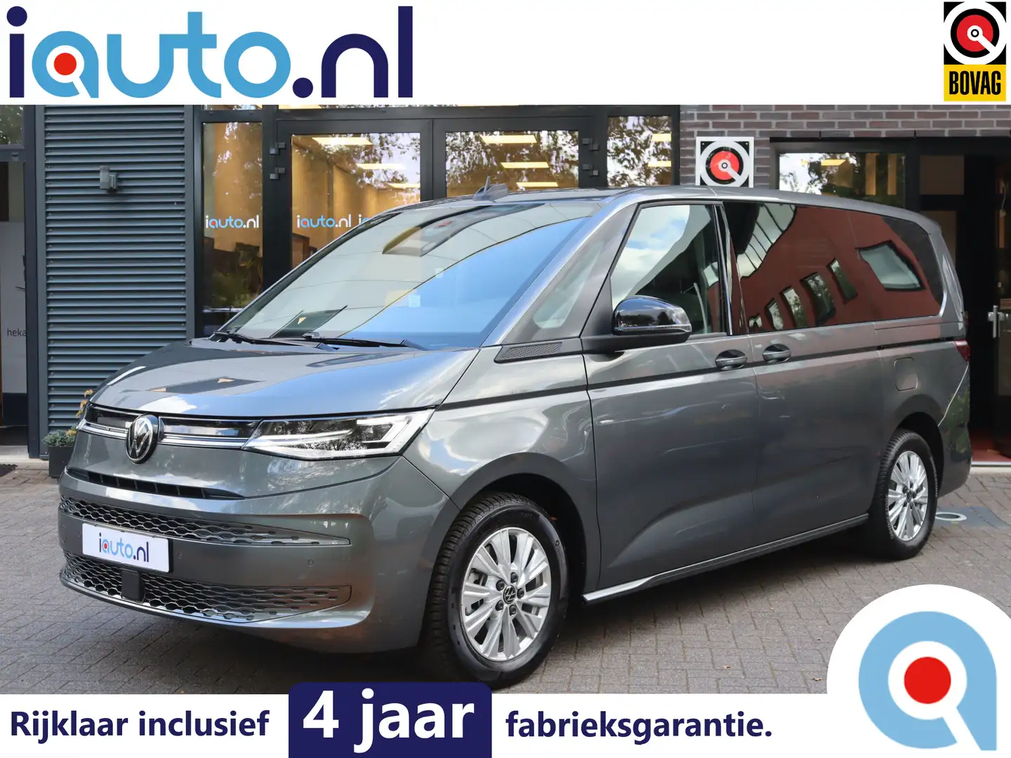 Volkswagen T7 Multivan 1.4 eHybrid L2H1 7 Pers/Panorama/IQ.Light/Camera/T Gris - 1