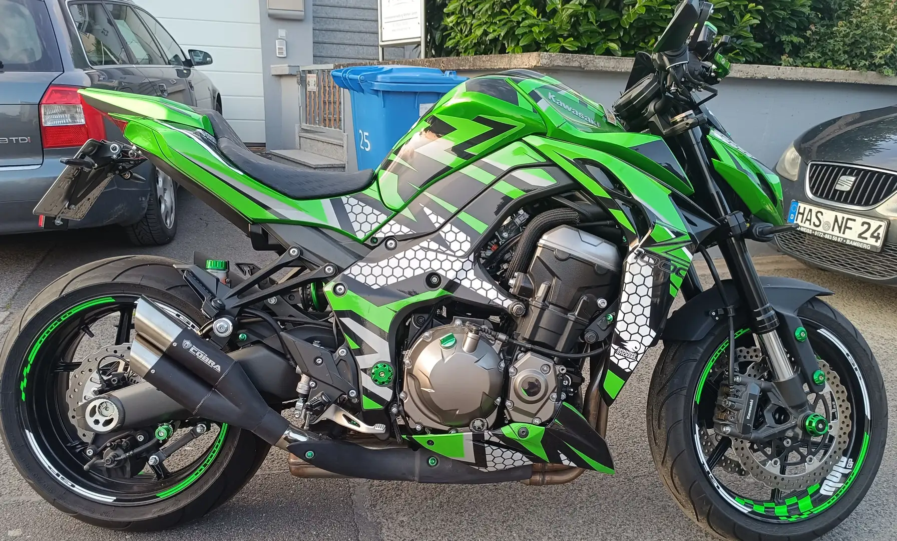 Kawasaki Z 1000 Verde - 2