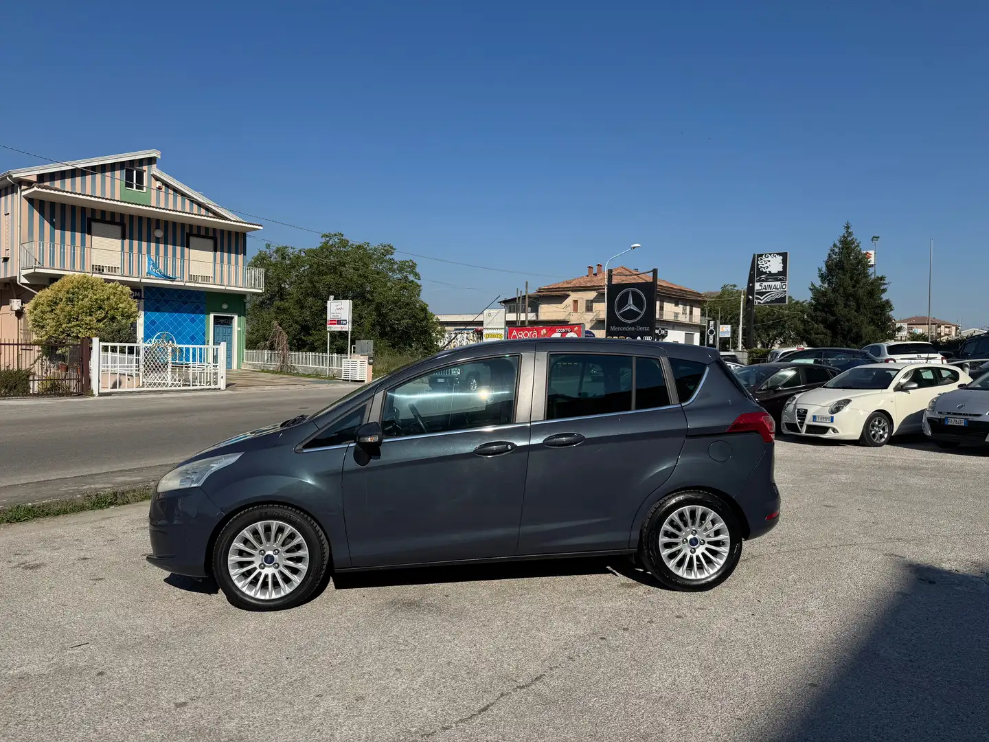 Ford B-Max Ford B-Max 1.4 90 CV GPL Titanium garanzia Blauw - 2