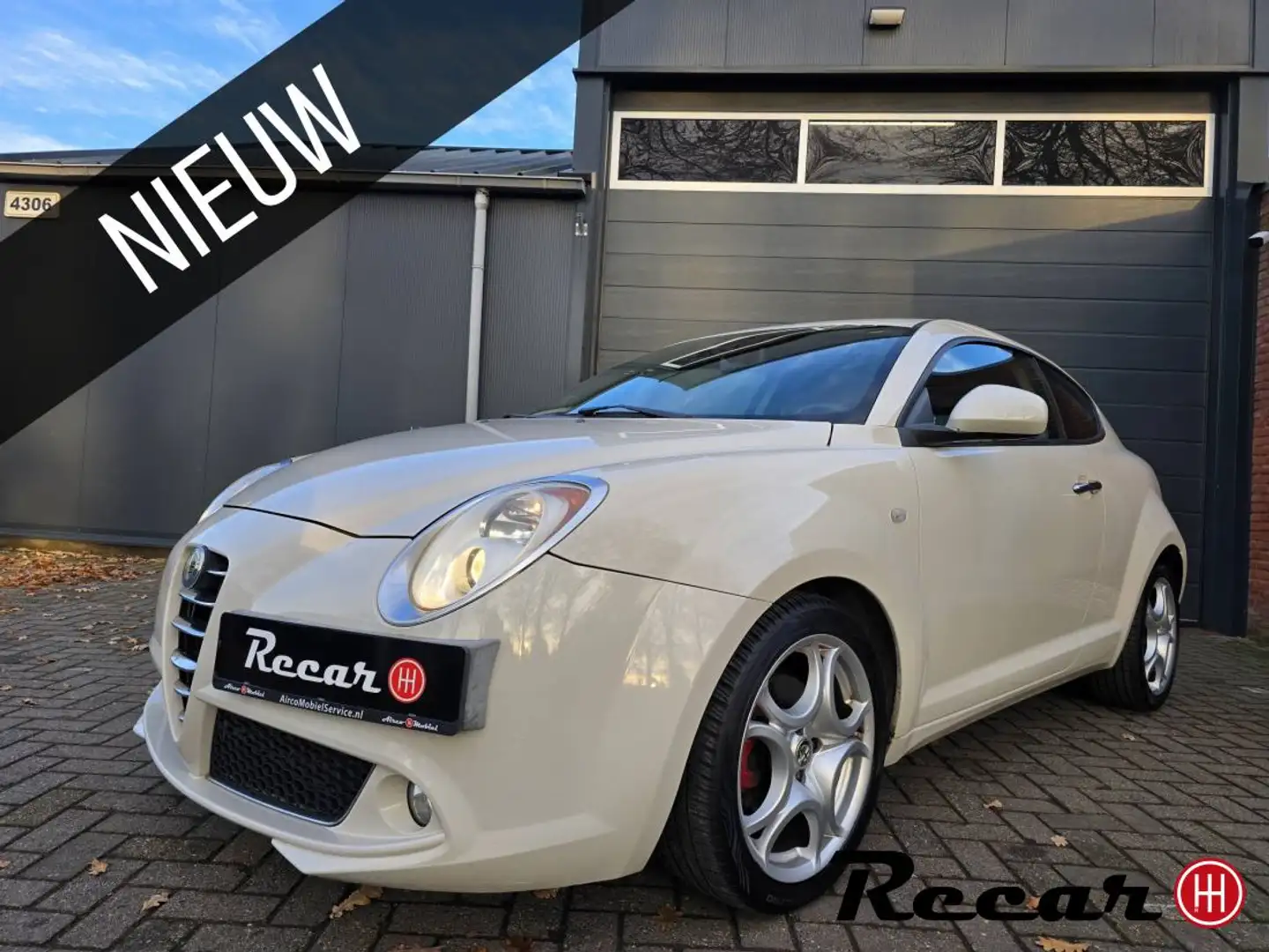 Alfa Romeo MiTo 1.4 T Sport/Turbo/Clima/Cruise/25-07-26. Weiß - 1