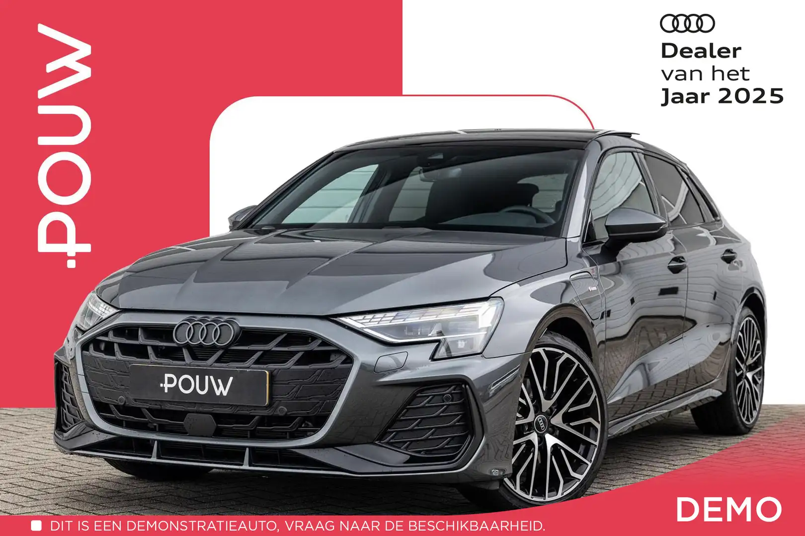 Audi A3 Sportback 40 TFSIe 204pk S-Line Edition | Panorama Grijs - 1