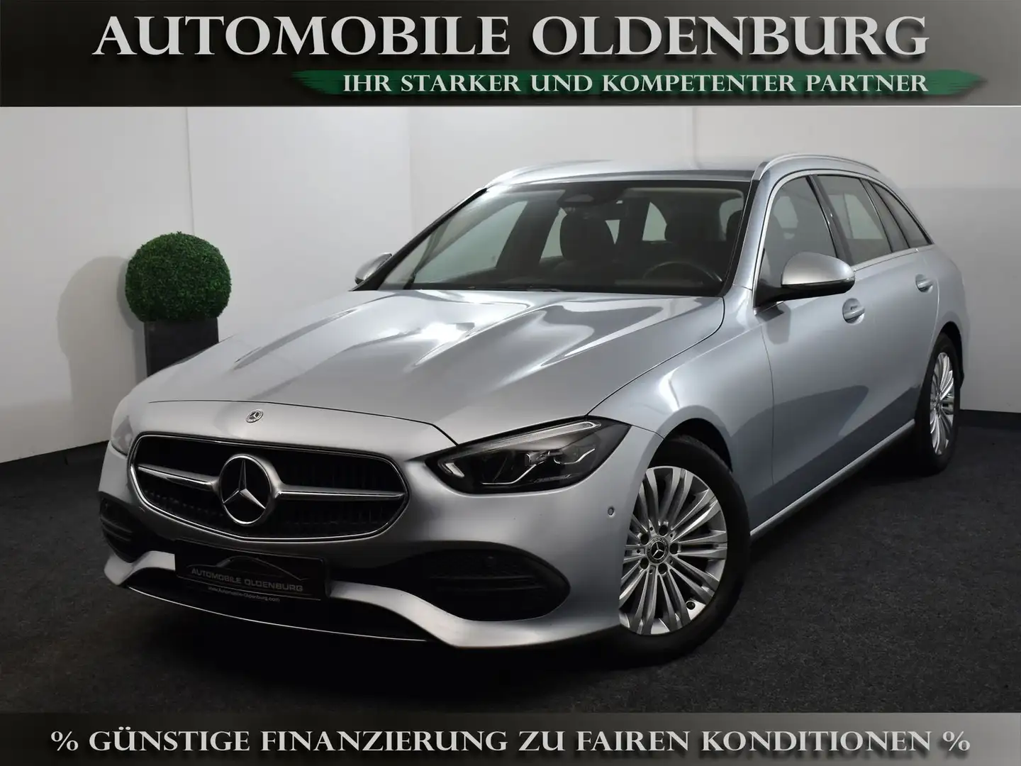 Mercedes-Benz C 200 d T Avantgarde *Distro*AHK*Kamera*DAB*Easy Silber - 1
