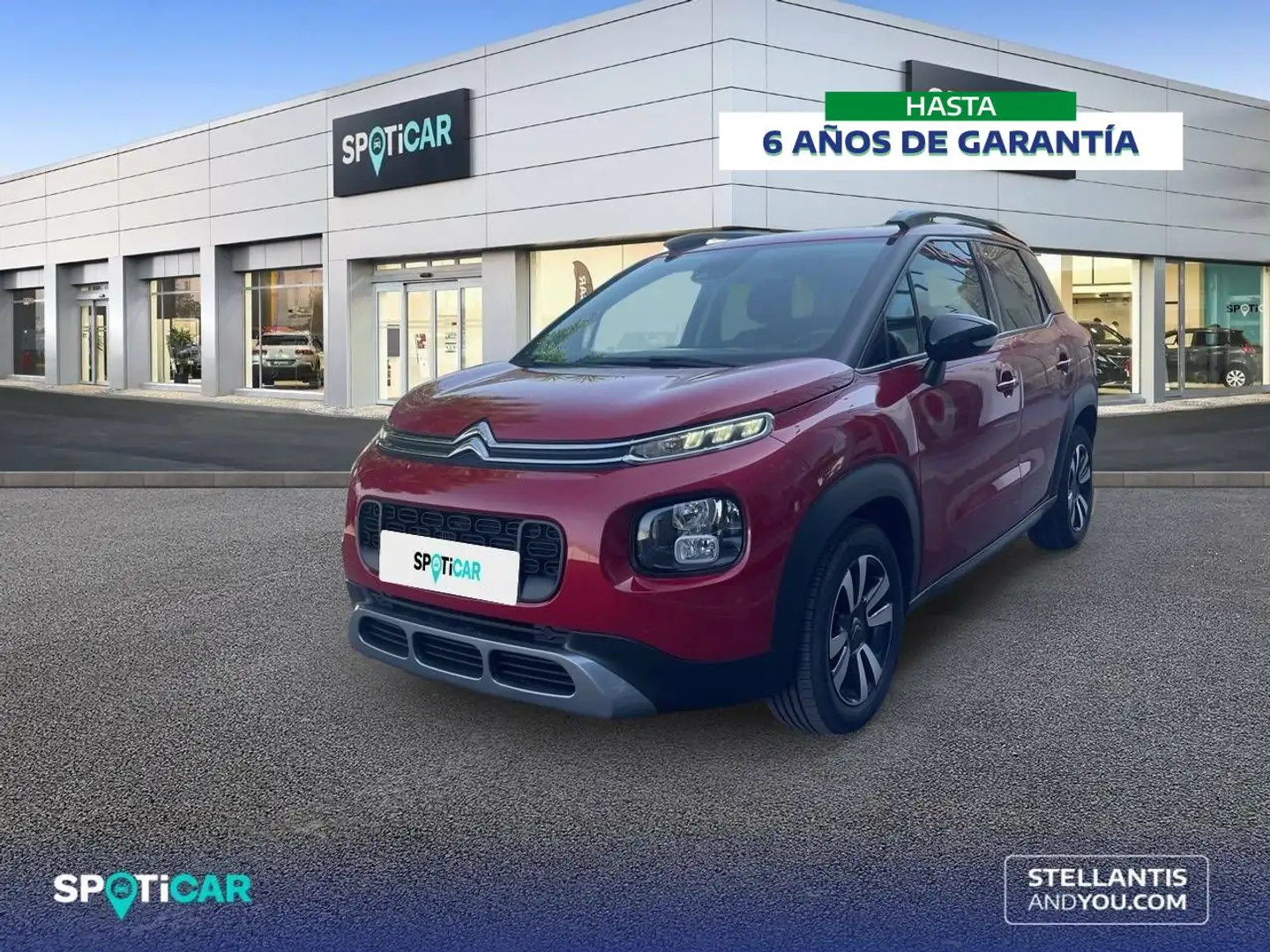 Citroen C3 Aircross BlueHDi S&S Feel Pack 110 Rood - 1