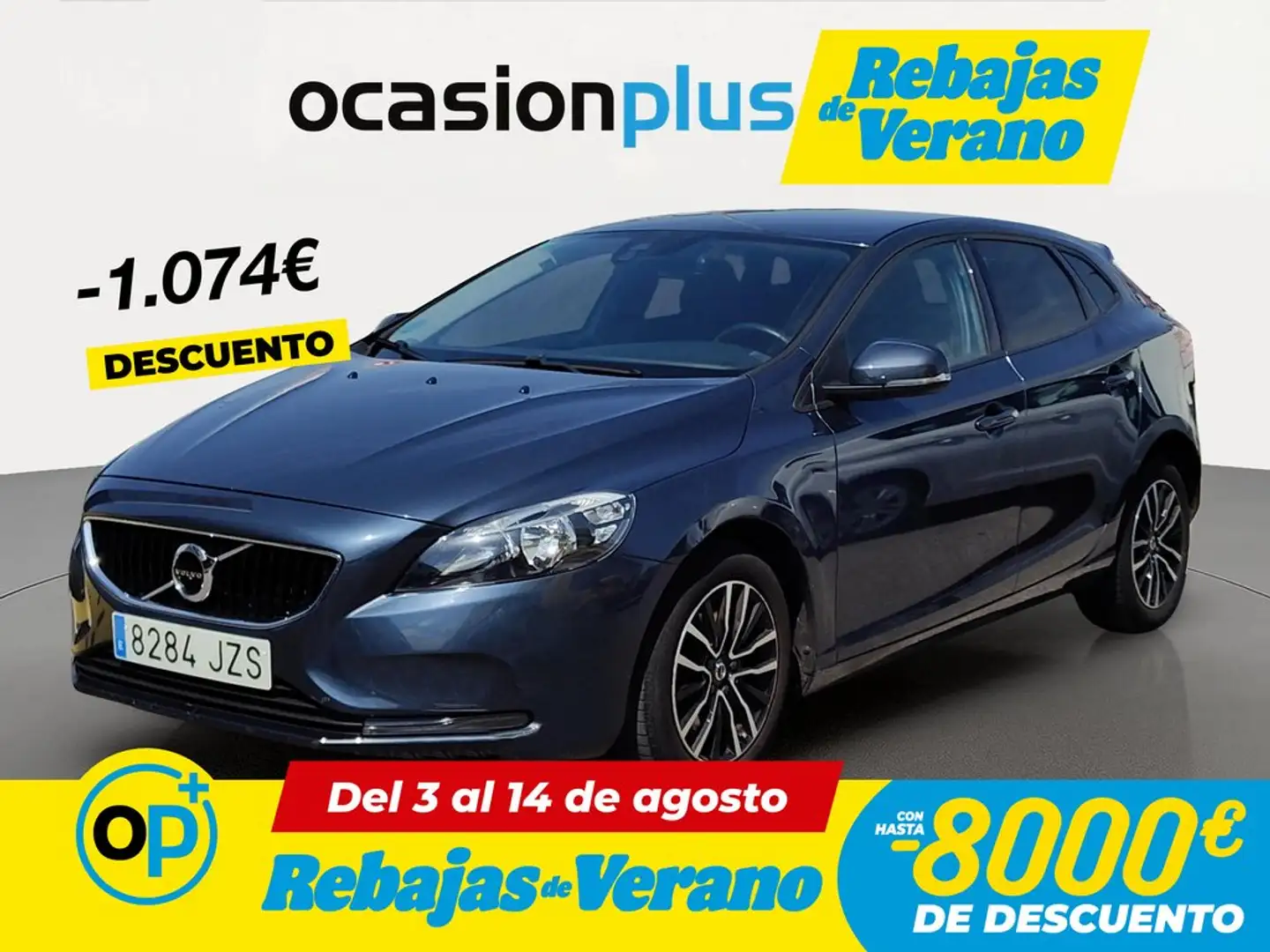 Volvo V40 D3 Momentum 150 Azul - 1