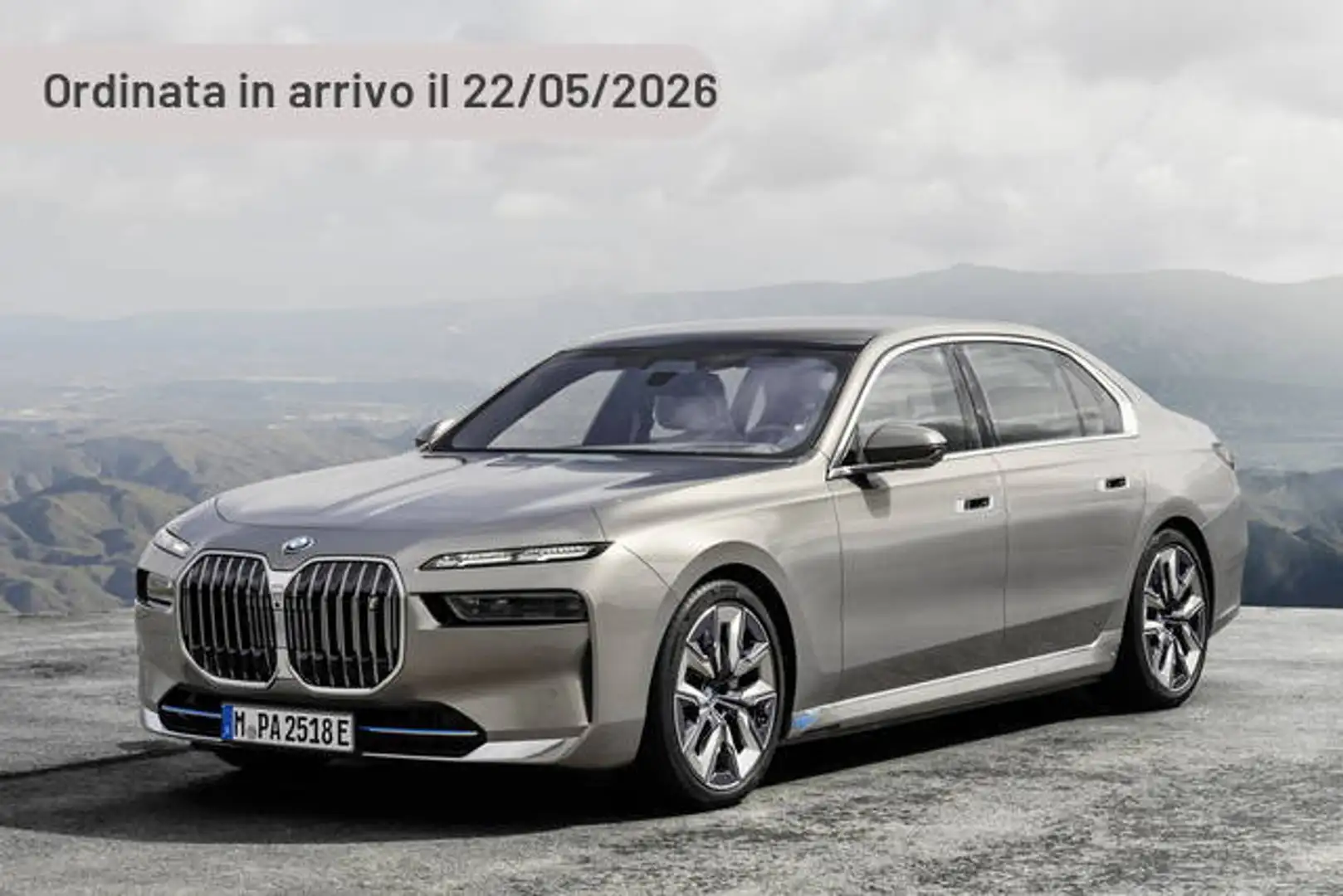 BMW 750 750e xDrive Msport Pro Argent - 1