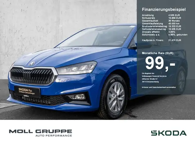 Skoda Fabia 1.0 TSI DSG Top Selection LED ALU PDC