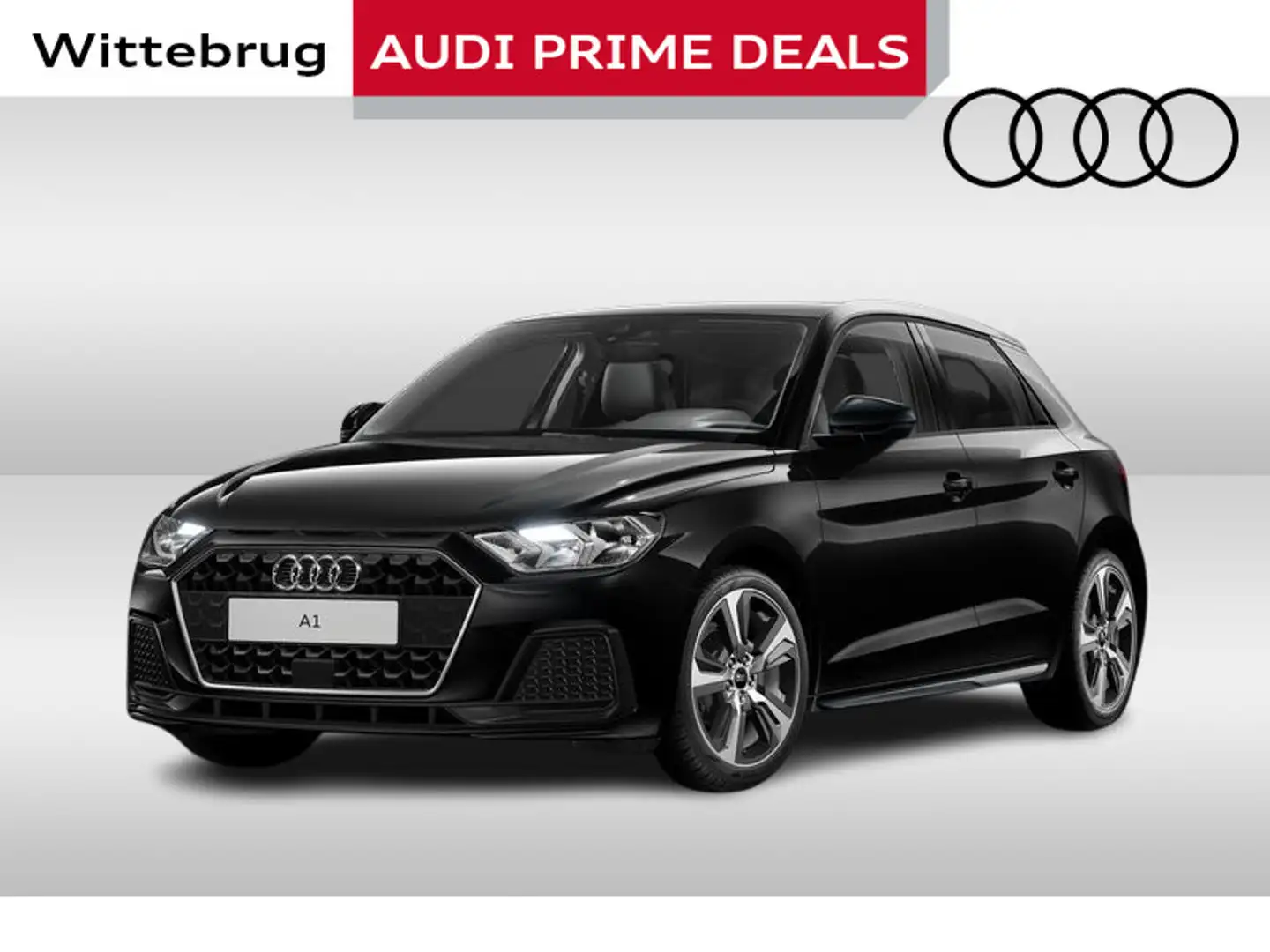 Audi A1 Sportback 25 TFSI 95pk Advanced edition Zwart - 1