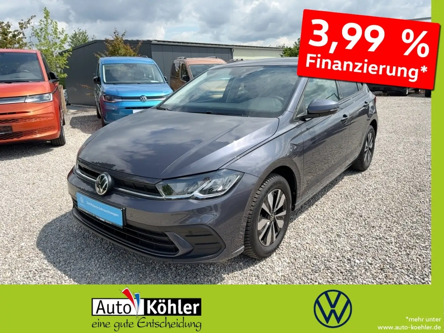 Volkswagen Polo Move TSi Coming home (Licht- u Regensensor) Grau - 1