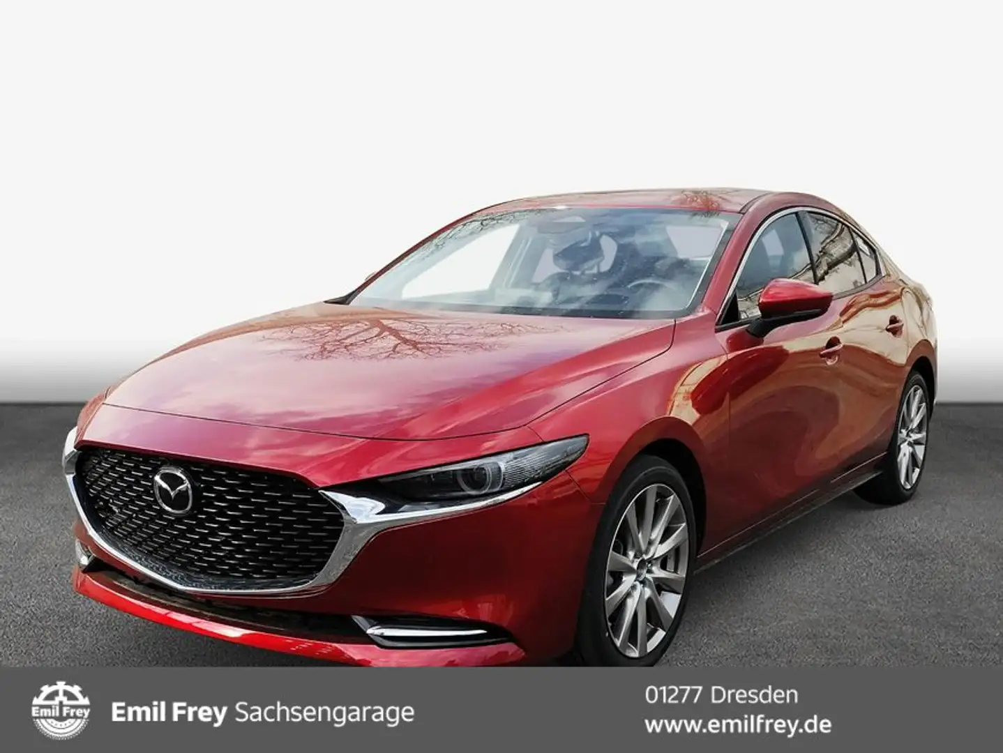Mazda 3 FASTBACK e-SKYACTIV-X 186 Aut. TAKUMI Bose Sound Červená - 1