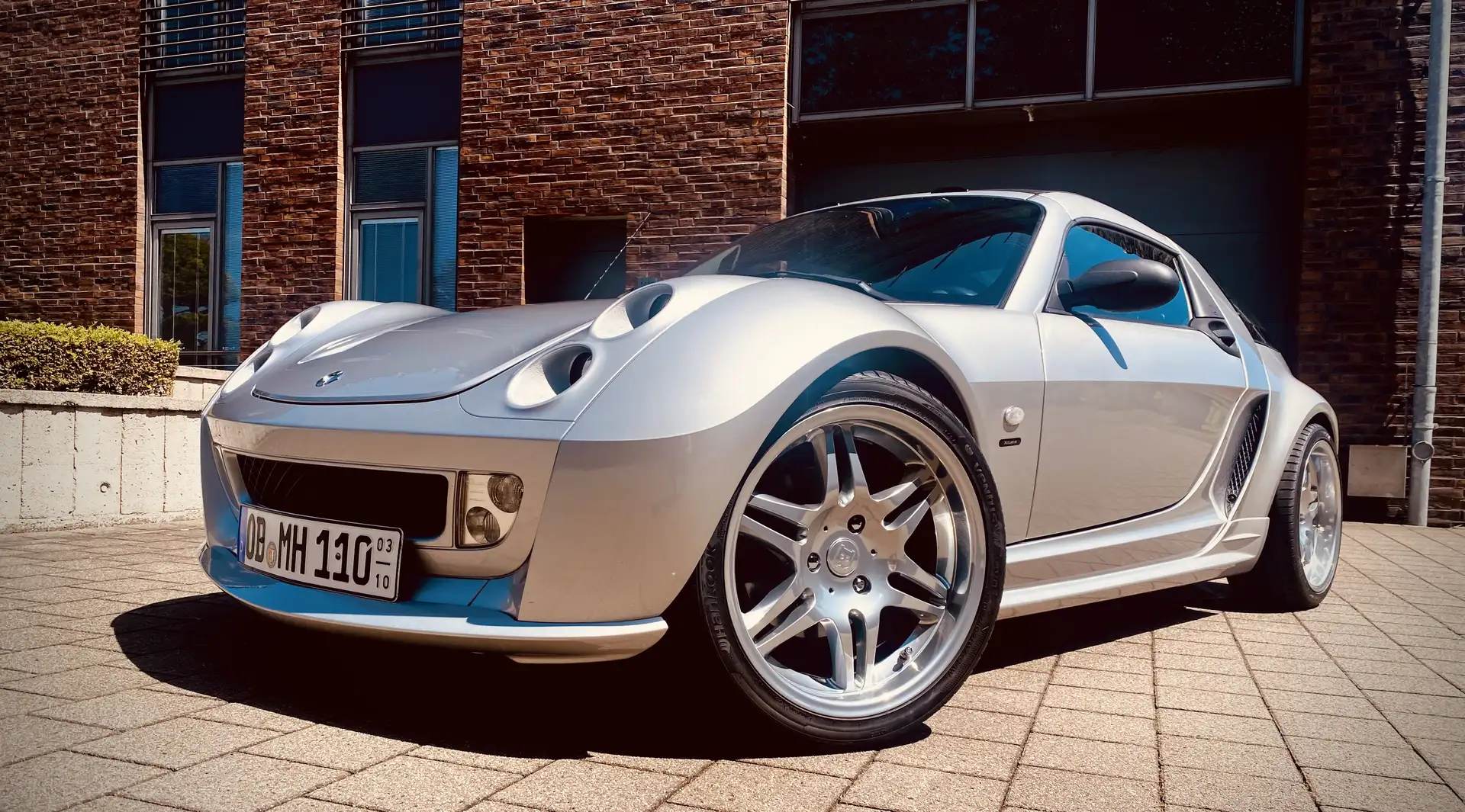 smart roadster Coupé BRABUS Xclusive Top!! Silber - 1