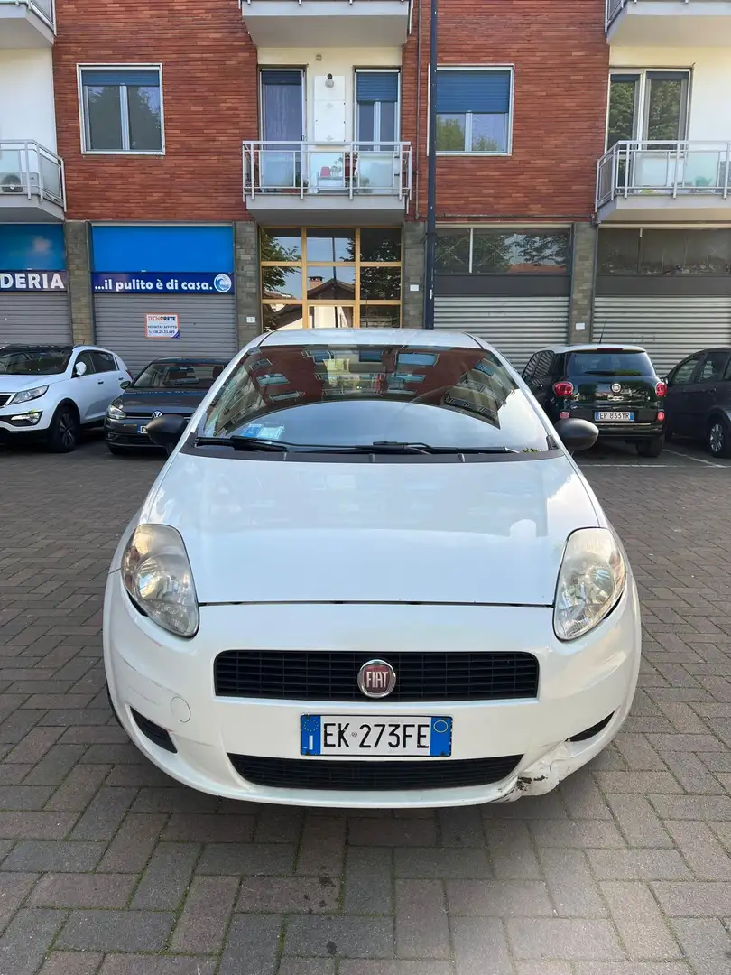 Fiat Grande Punto 3p 1.3 mjt 16v Actual s&s 75cv Biały - 1